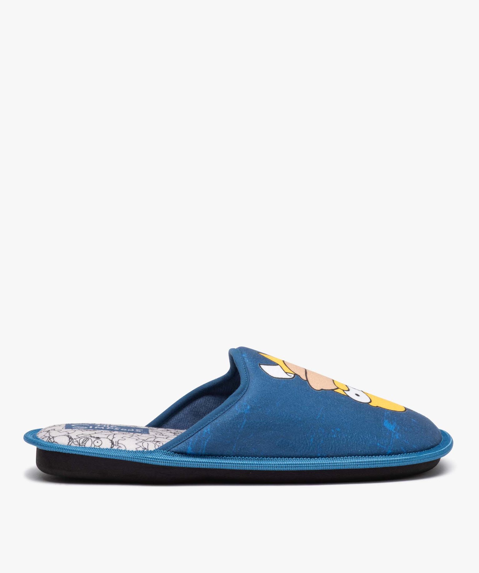 Chaussons homme mules imprimées - Simpsons - 41 - multicolore - SIMPSONS
