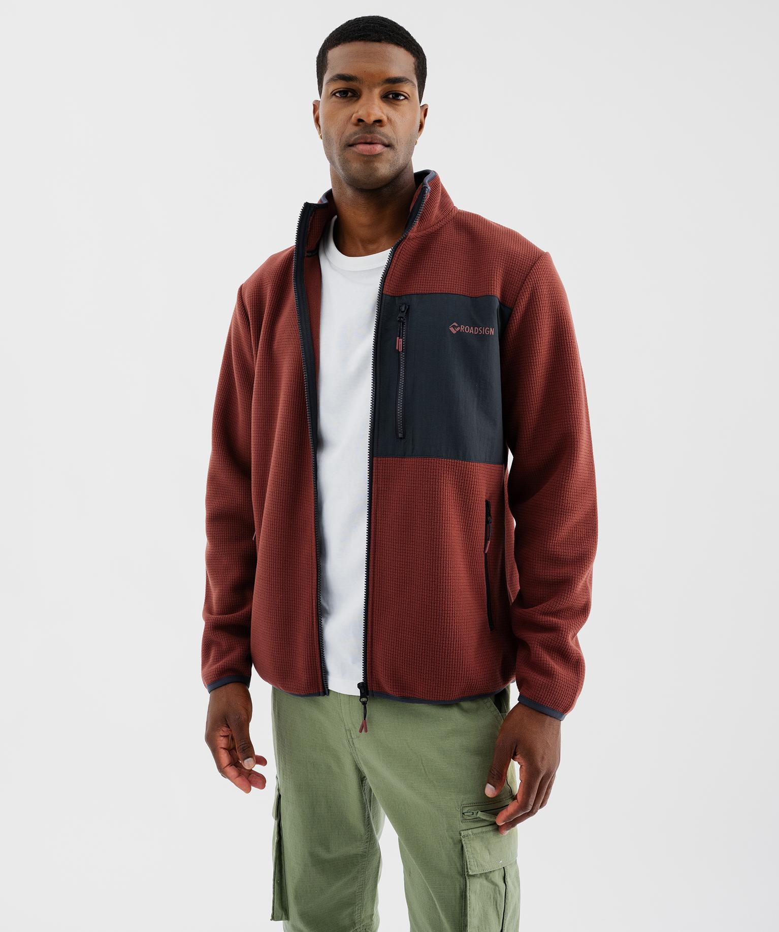 Sweat zippé polaire homme - Roadsign - ROADSIGN Sweat zippé polaire homme - Roadsign - ROADSIGN