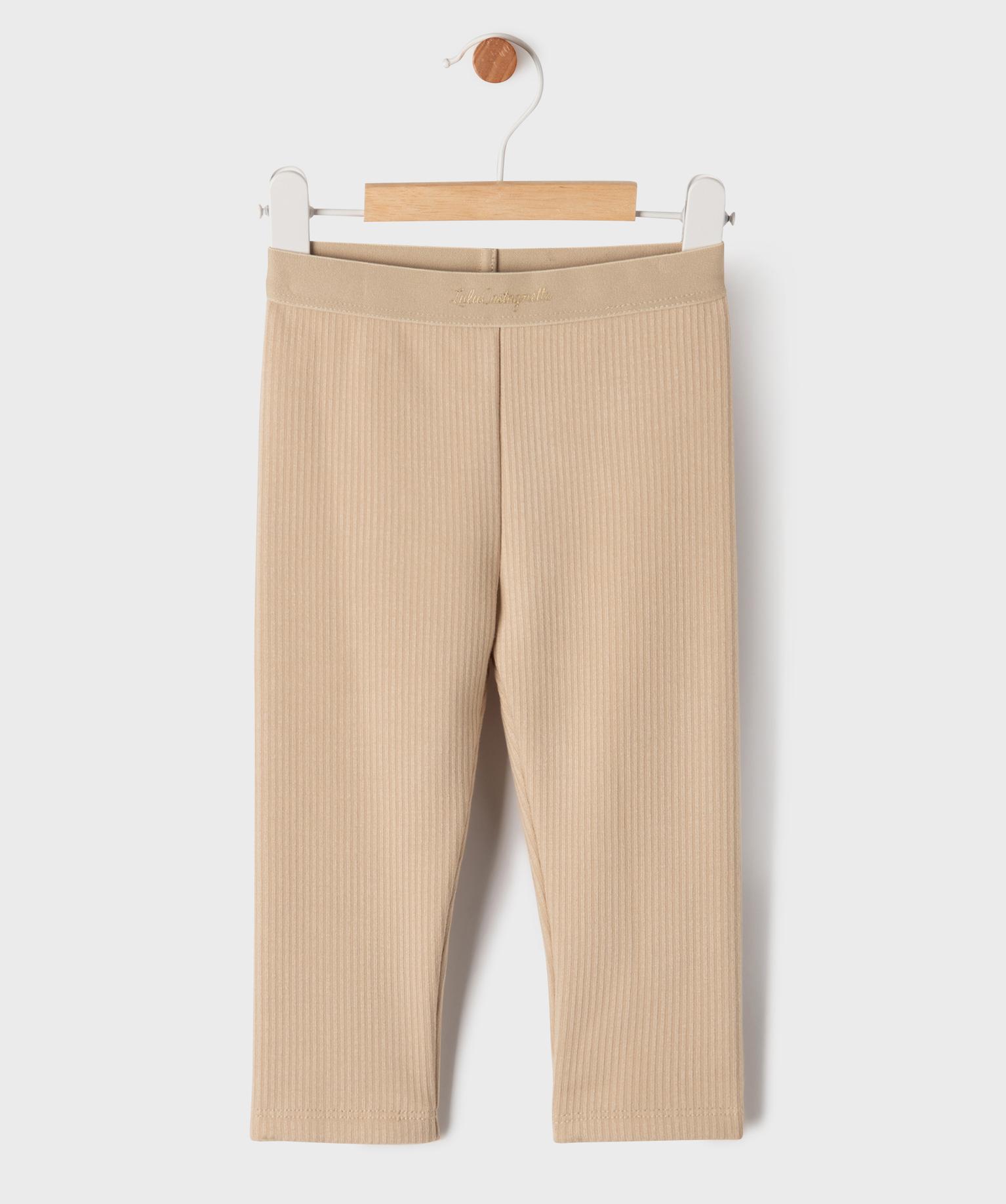 Legging en maille côtelée à doublure chaude bébé file - LuluCastagnette - LULUCASTAGNETTE Legging en maille côtelée à doublure chaude bébé file - LuluCastagnette - LULUCASTAGNETTE
