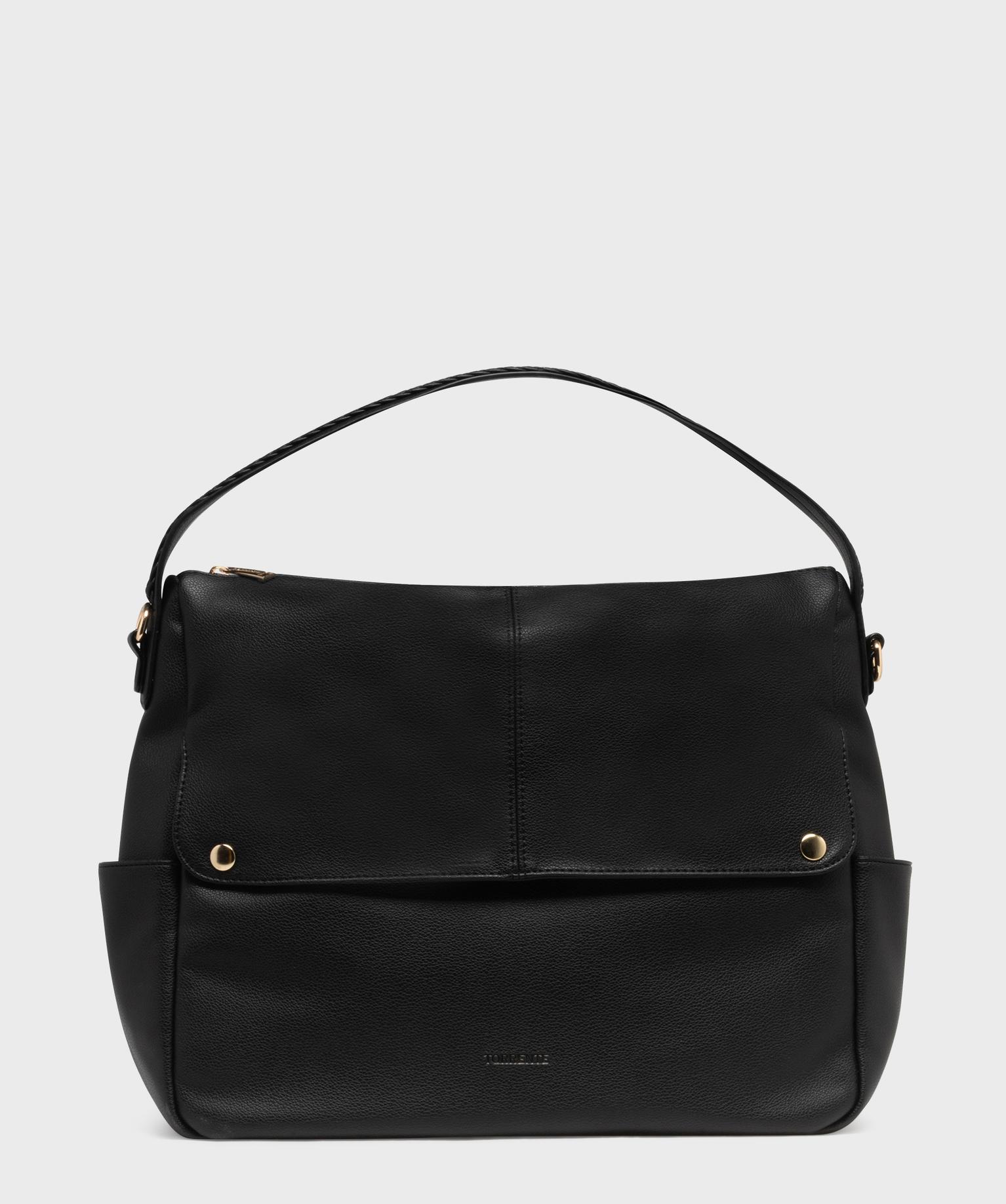 Sac à main grand format avec anse tressée et bandoulière amovible femme - Torrente - TORRENTE Sac à main grand format avec anse tressée et bandoulière amovible femme - Torrente - TORRENTE