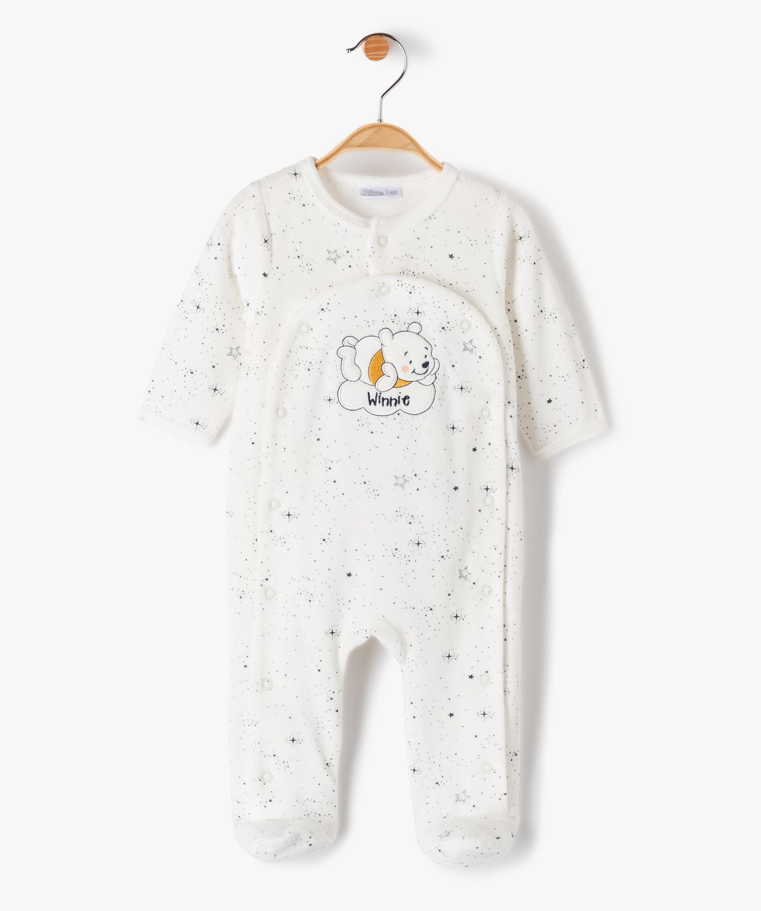 Pyjama bébé ouverture sur l’avant – Winnie l’ourson