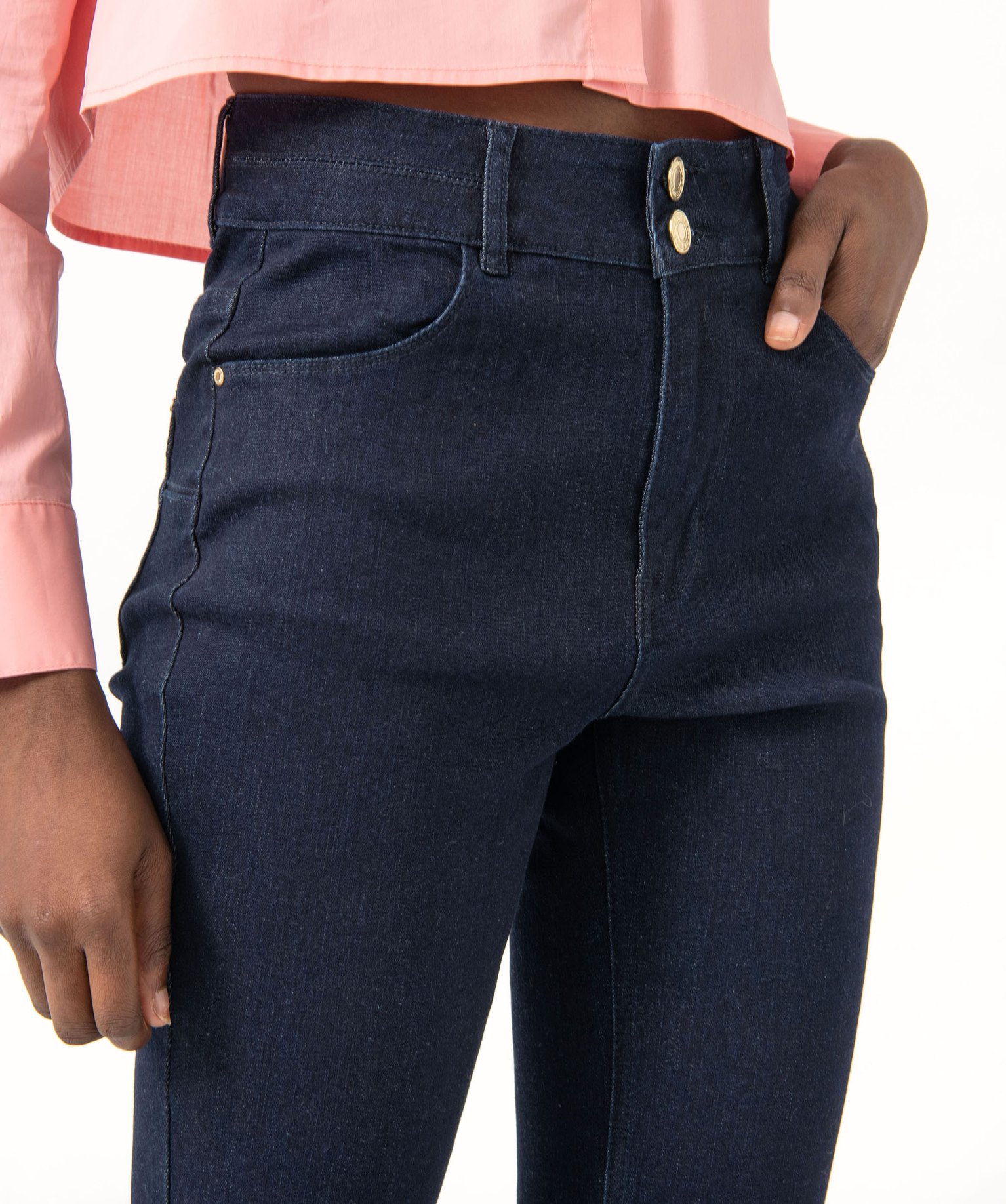 jean bootcut taille haute