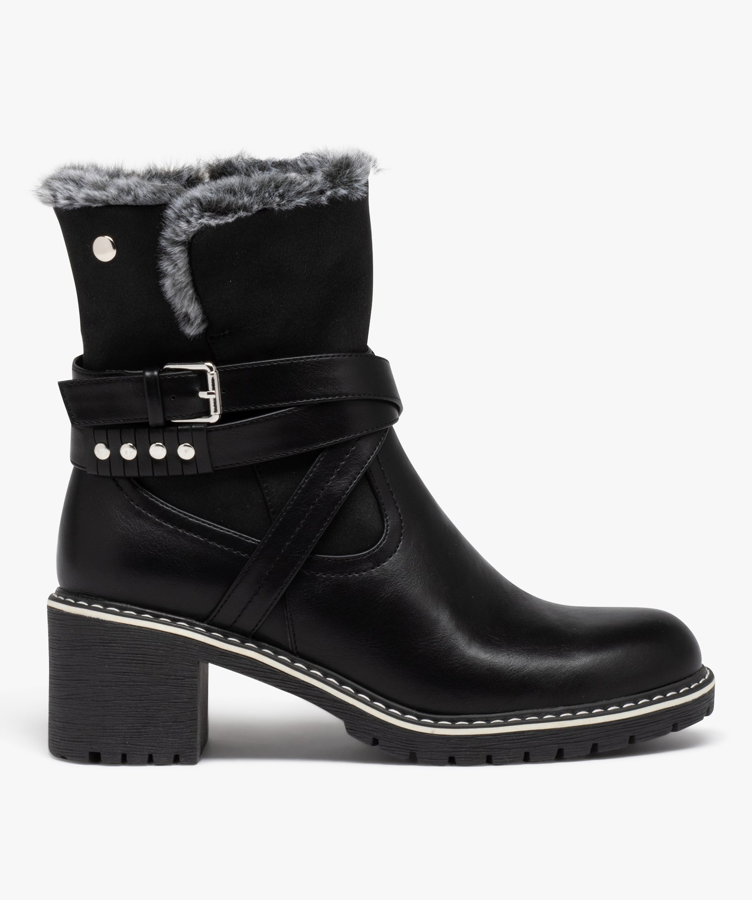 bottines a brides femme