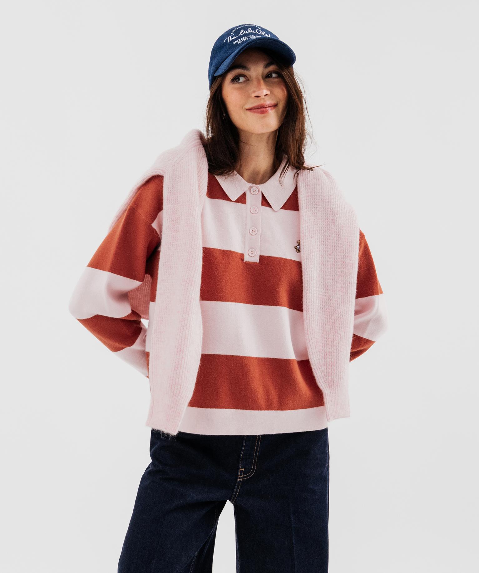Pull col montant femme - LuluCastagnette - 46-48/XL - rose chine - LULU CASTAGNETTE G4G D