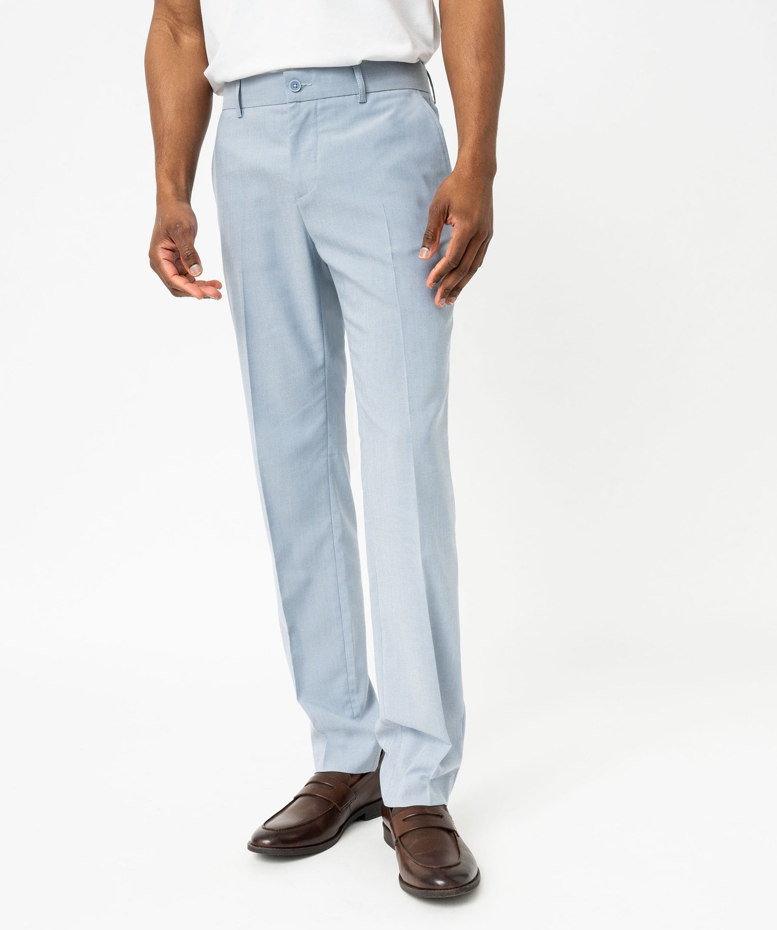 Pantalon de costume ajusté homme - 36 - bleu - GEMO