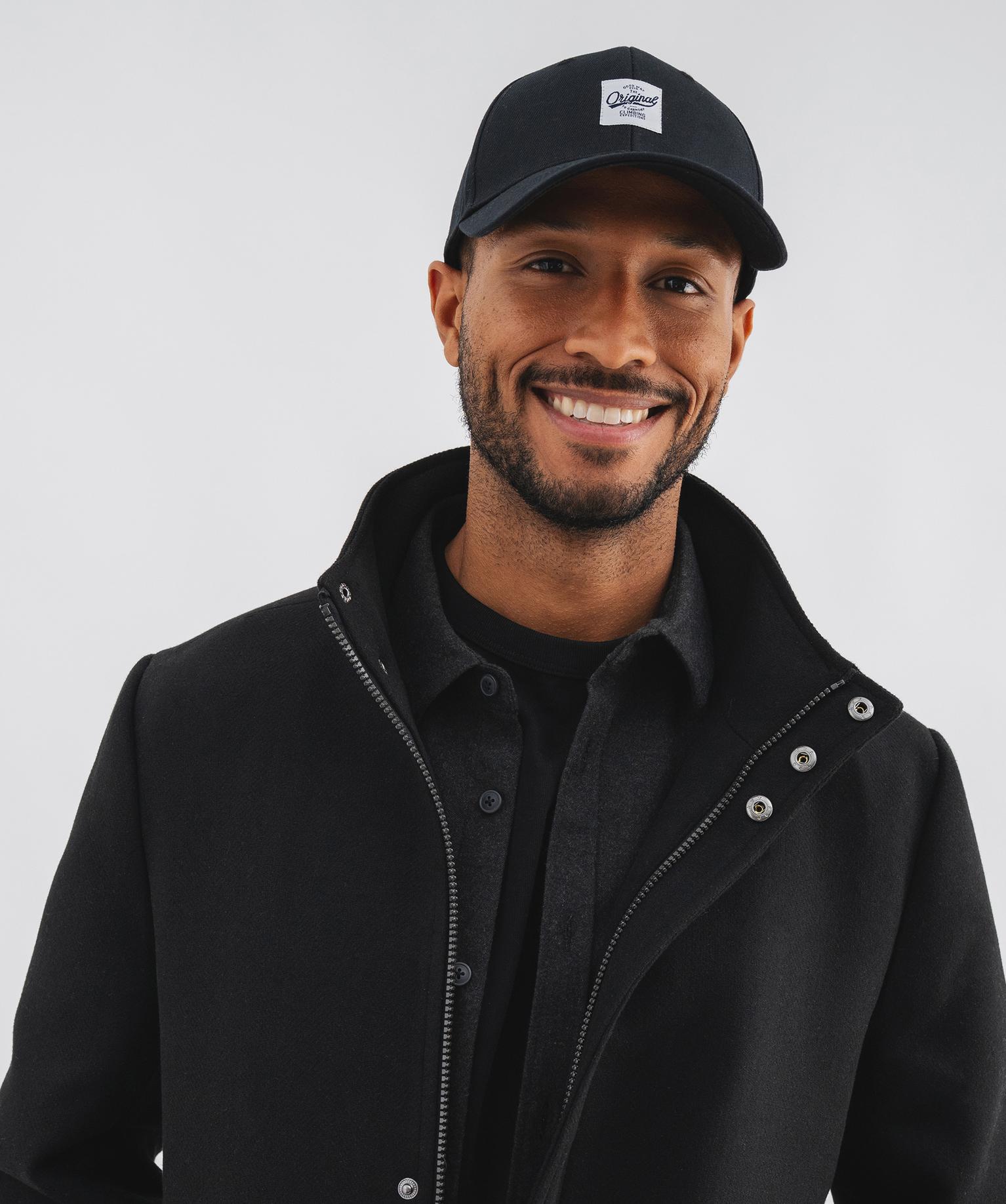 Manteau droit à double col amovible homme - 36/S - noir standard - GEMO