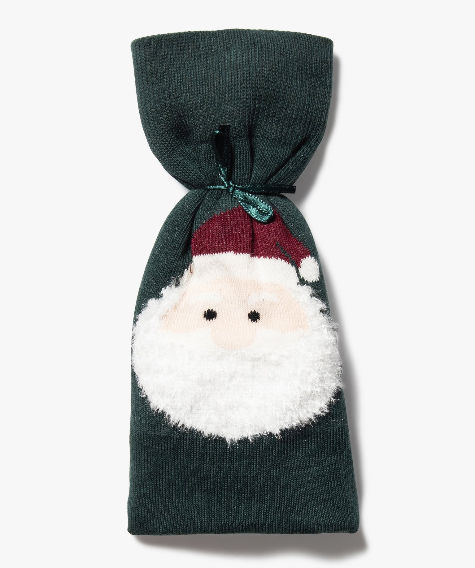 Chaussettes avec motif Père Noël homme - 35/38 - vert standard - GEMO