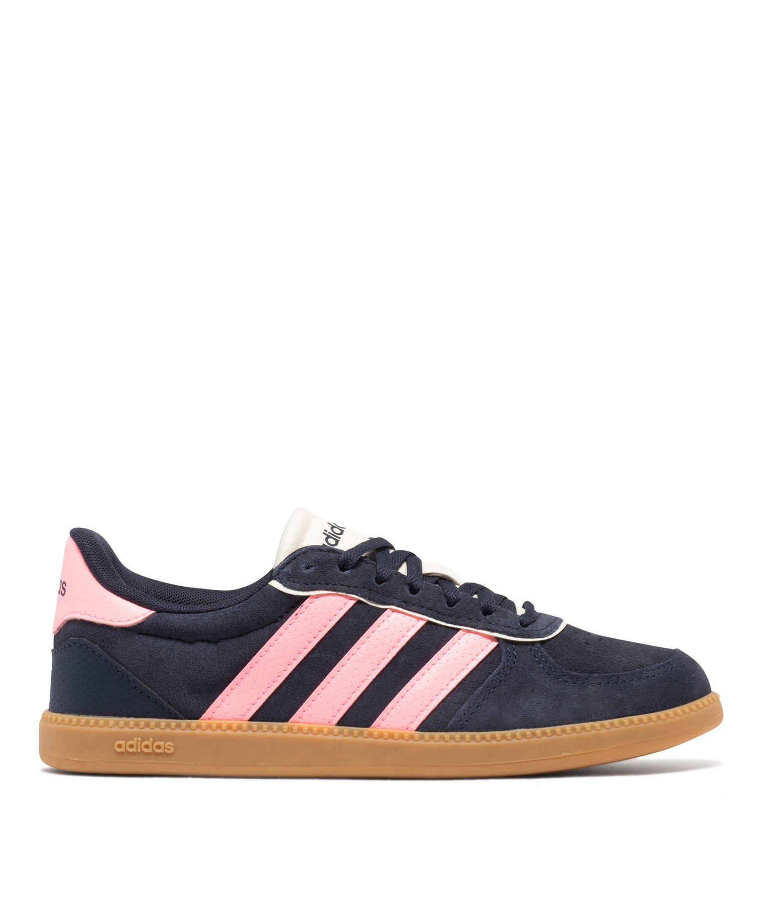 Basket femme avec 3 bandes laterales Adidas Coneo QT noir GEMO