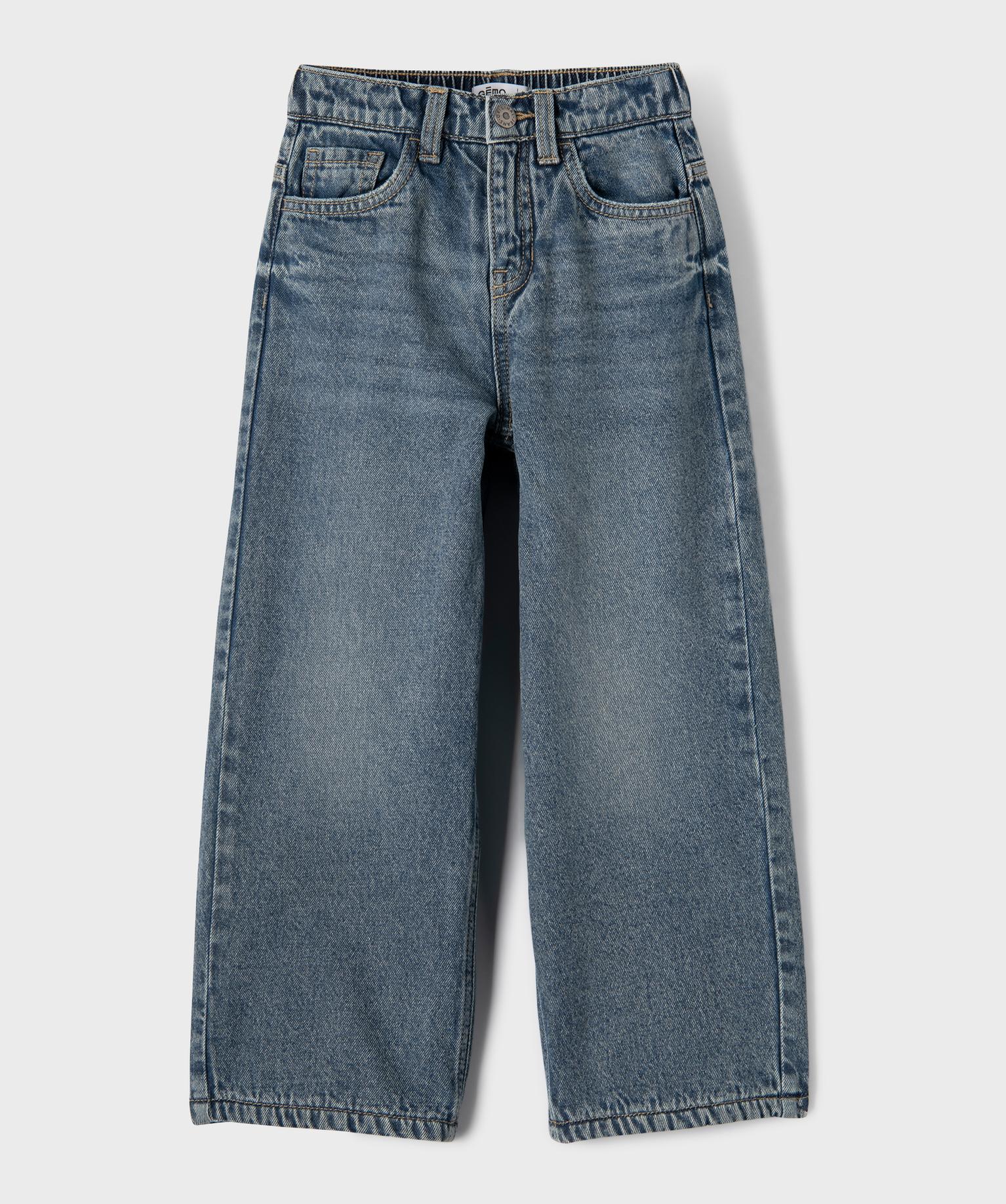 Jean Wide leg doublé garçon - 5A - bleu standard - GEMO