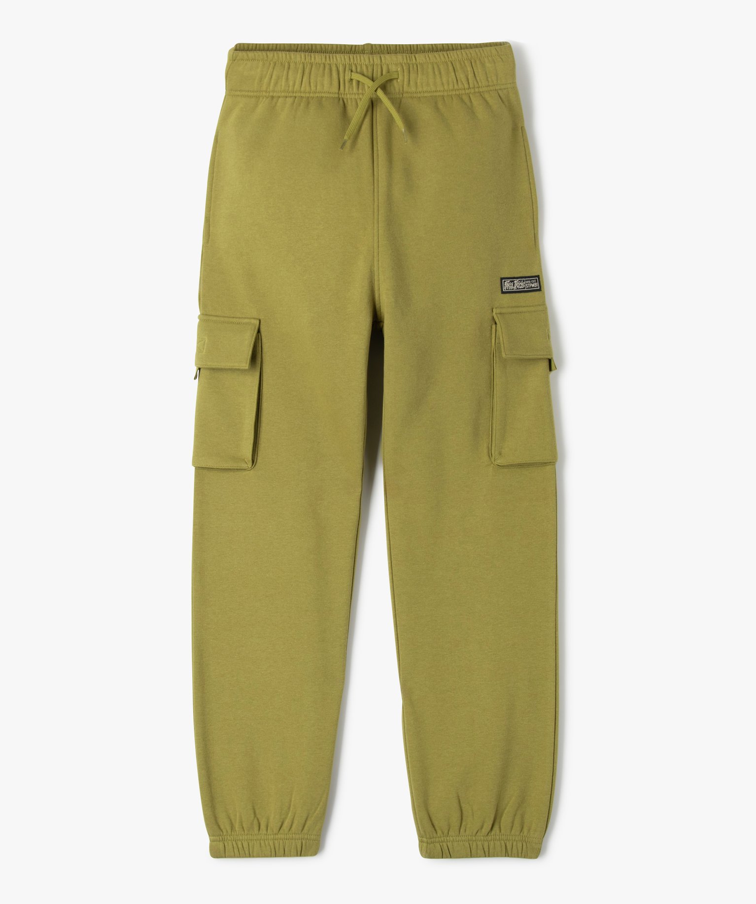 Lot De 2 Pantalons De Jogging Garçon – Coupe Relax, Taille élastique Avec Cordon, 80% Coton