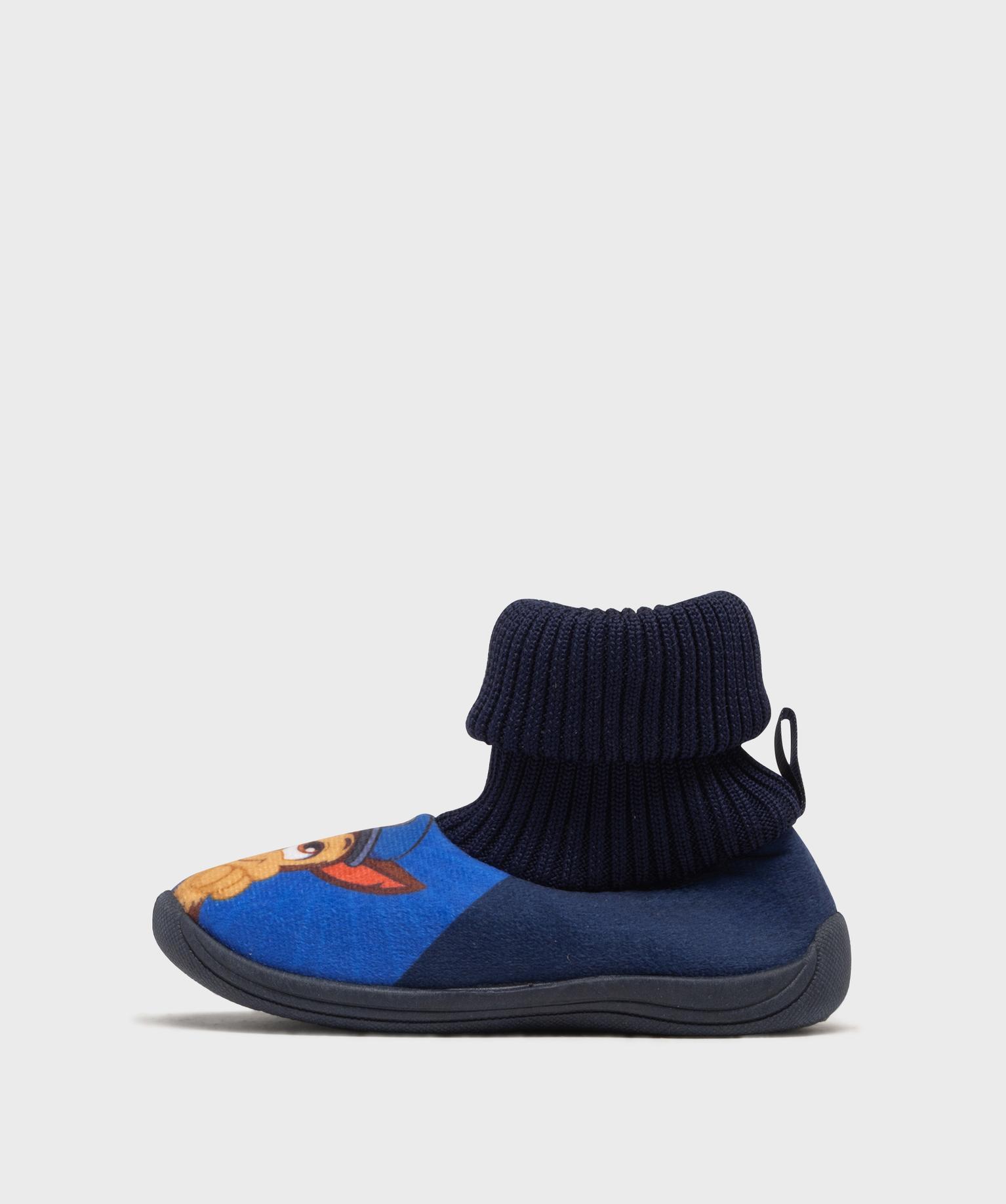 Chaussons Garçon Paw Patrol Semelle Rigide – Pat’ Patrouille Bleu Marine Taille 28