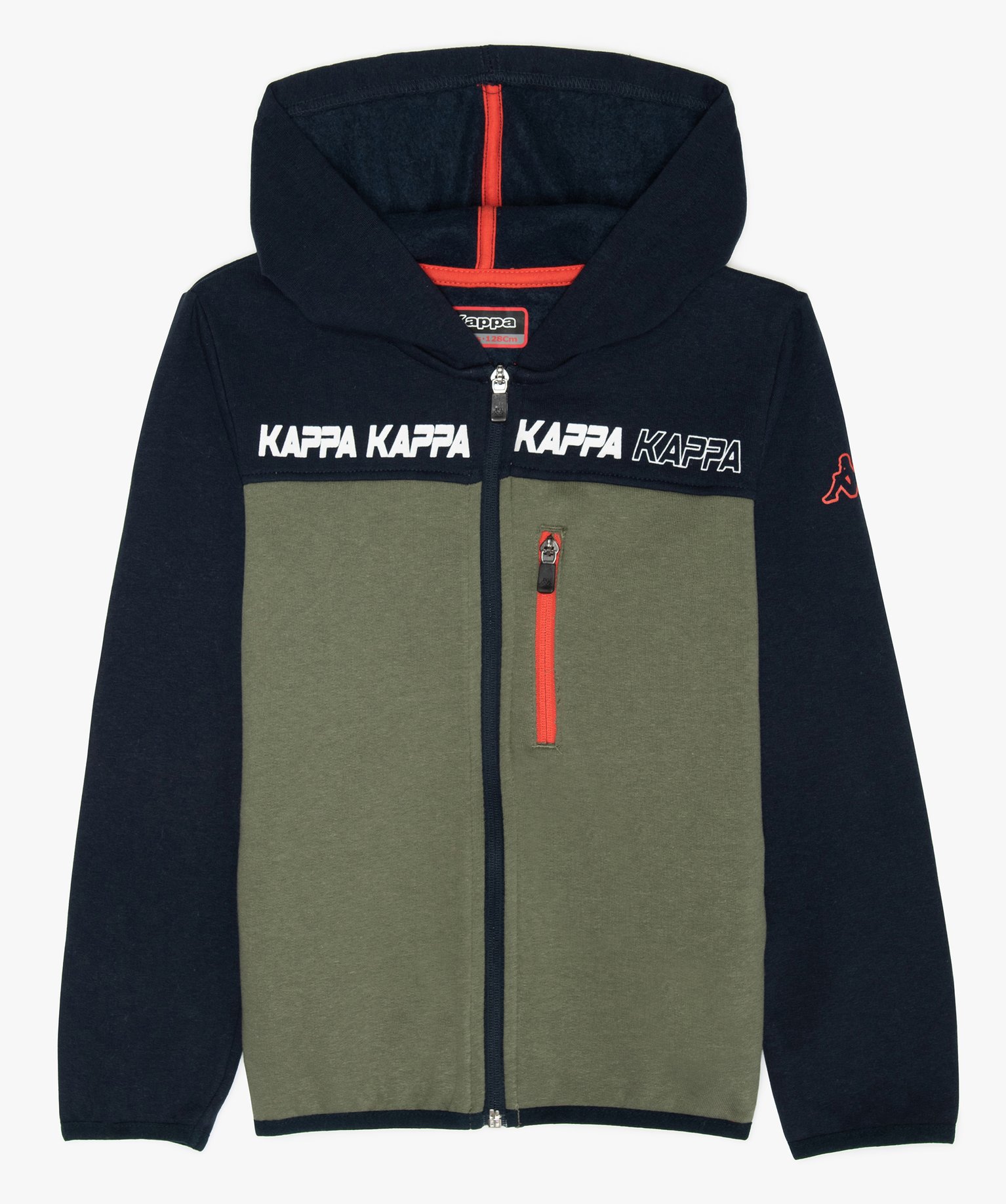 Sweat garçon chaud à zip et capuche – Kappa