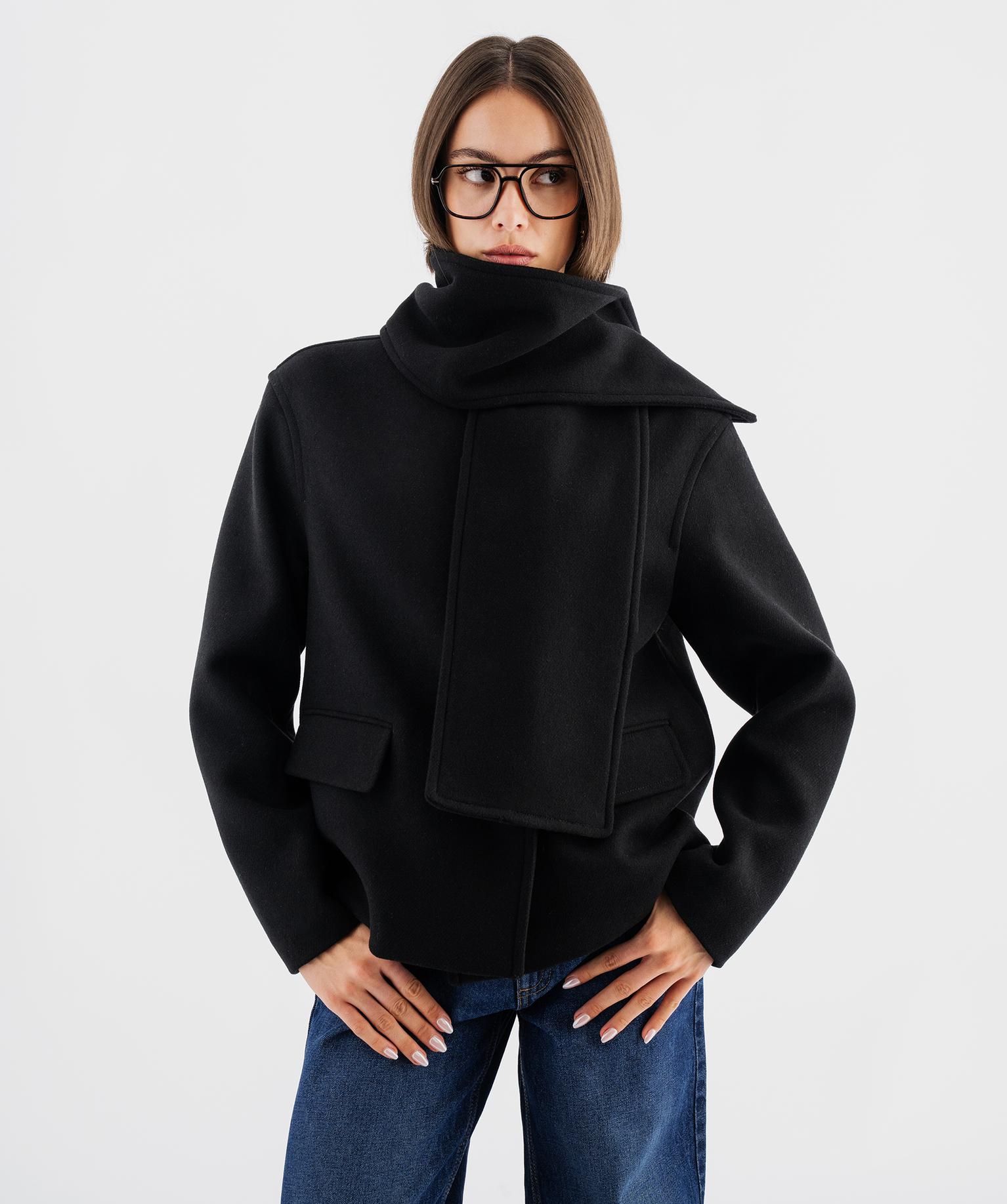 Manteau court écharpe femme - GEMO Manteau court écharpe femme - GEMO