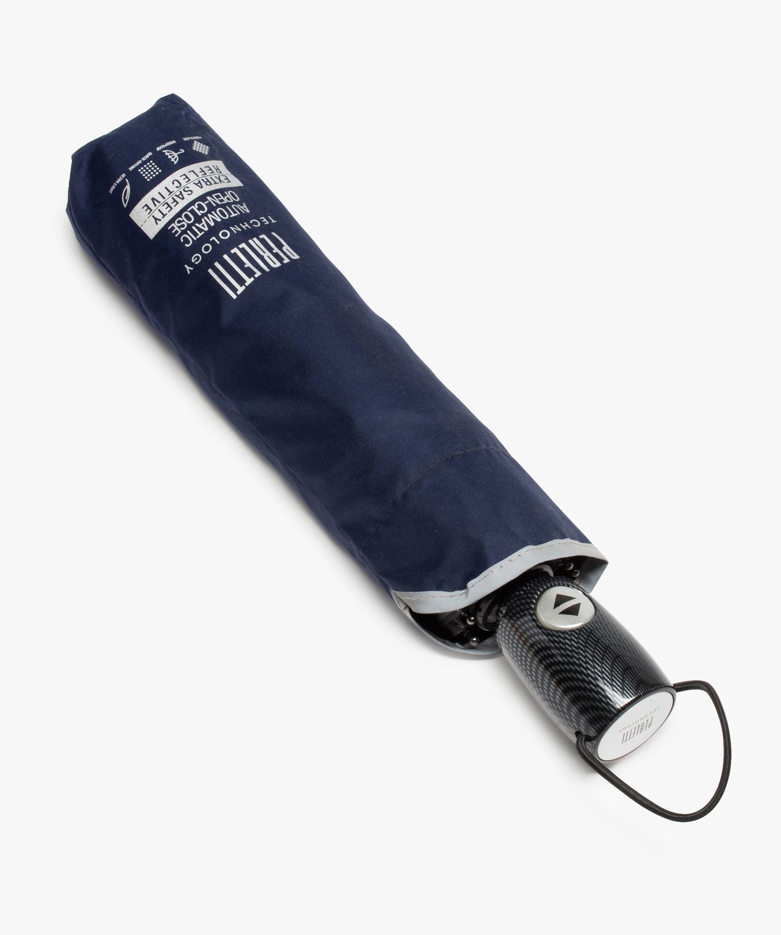 Parapluie Homme Pliant Ouverture Automatique - Résistant Au Vent | Diamètre 96 Cm | Poignée En Bois | Compact Pour Sacoche