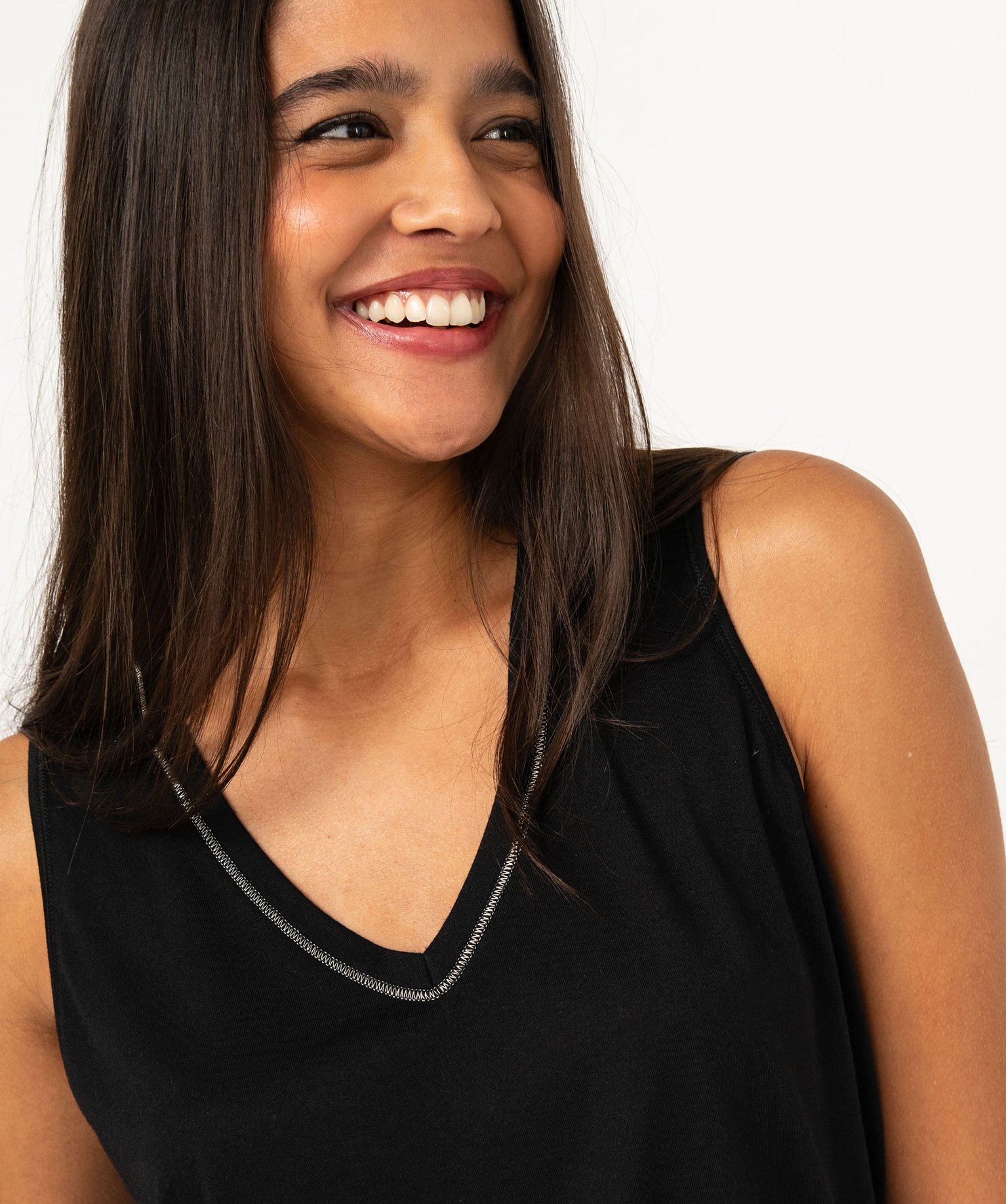 Débardeur Camisole À Paillettes Brillant Pour Femmes