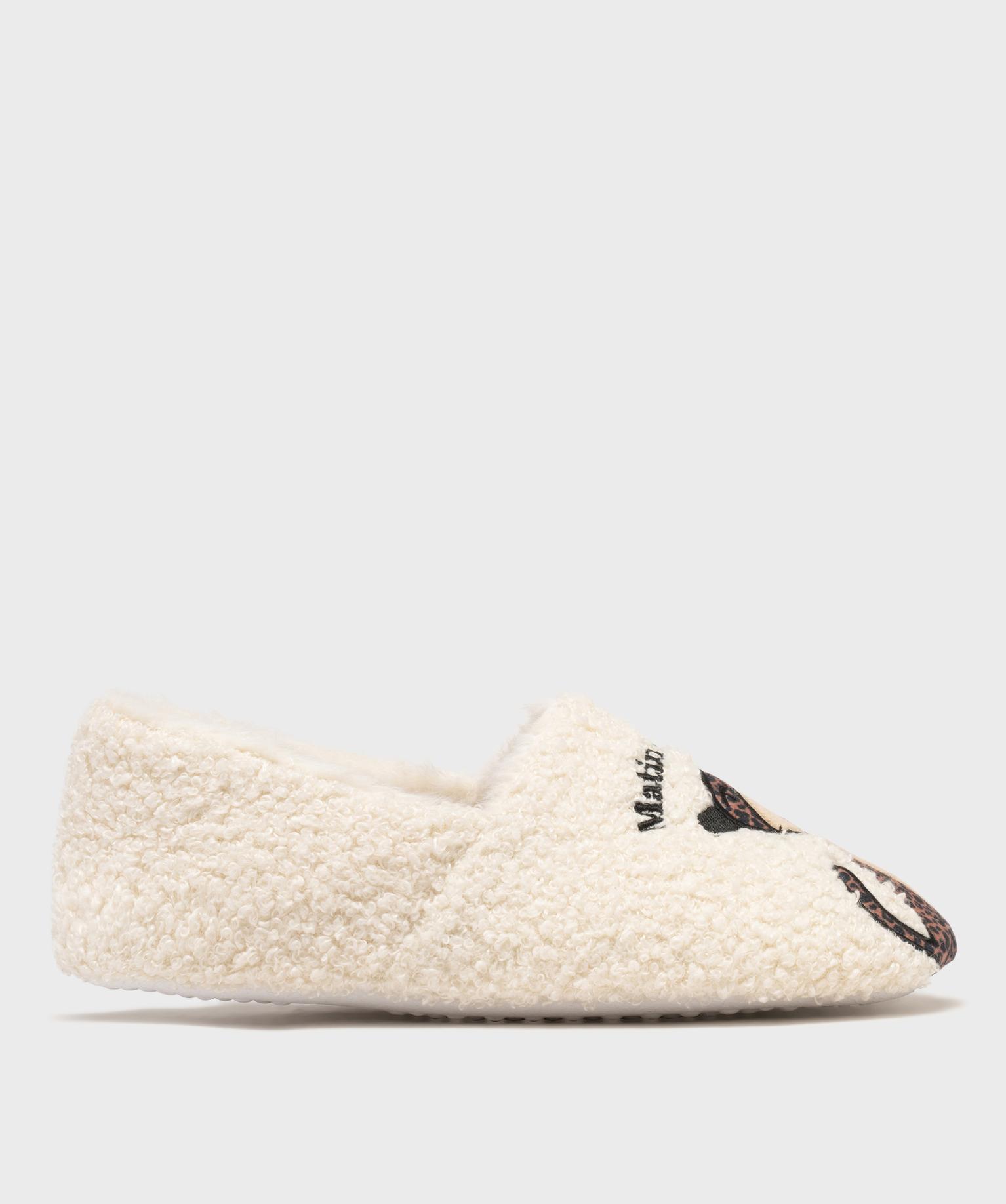 Chaussons pantoufles en fourrure imitation femme - GEMO Chaussons pantoufles en fourrure imitation femme - GEMO
