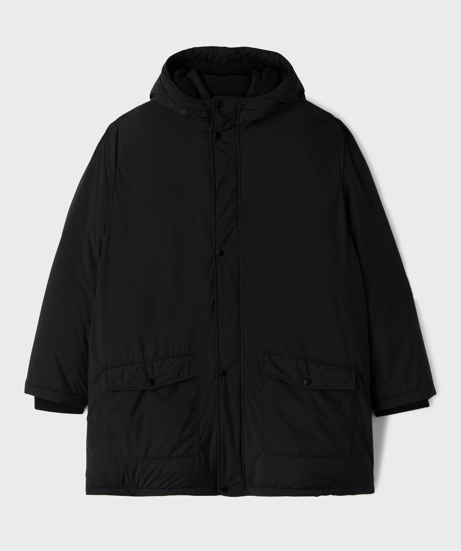 Manteau à capuche déperlant doublé polaire garçon - GEMO