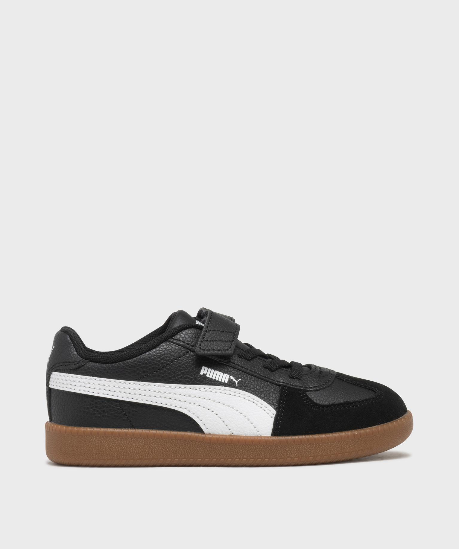 Baskets basses Club LT à scratch et lacets élastiqués garçon - Puma - 32 - noir standard - PUMA