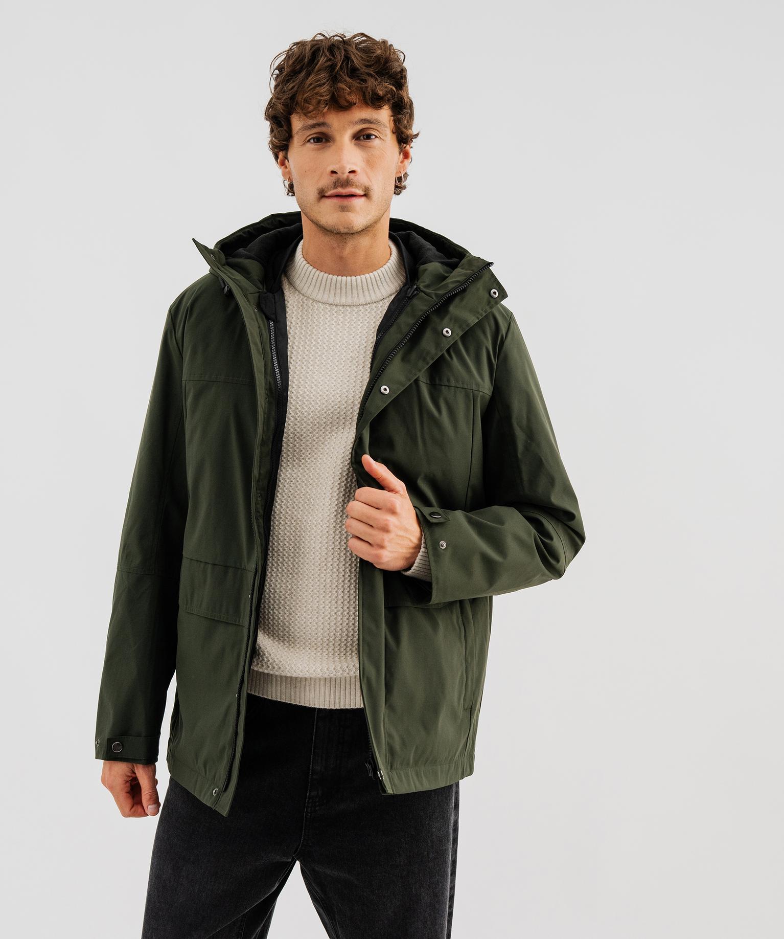 Parka doublée à capuche homme - GEMO Parka doublée à capuche homme - GEMO