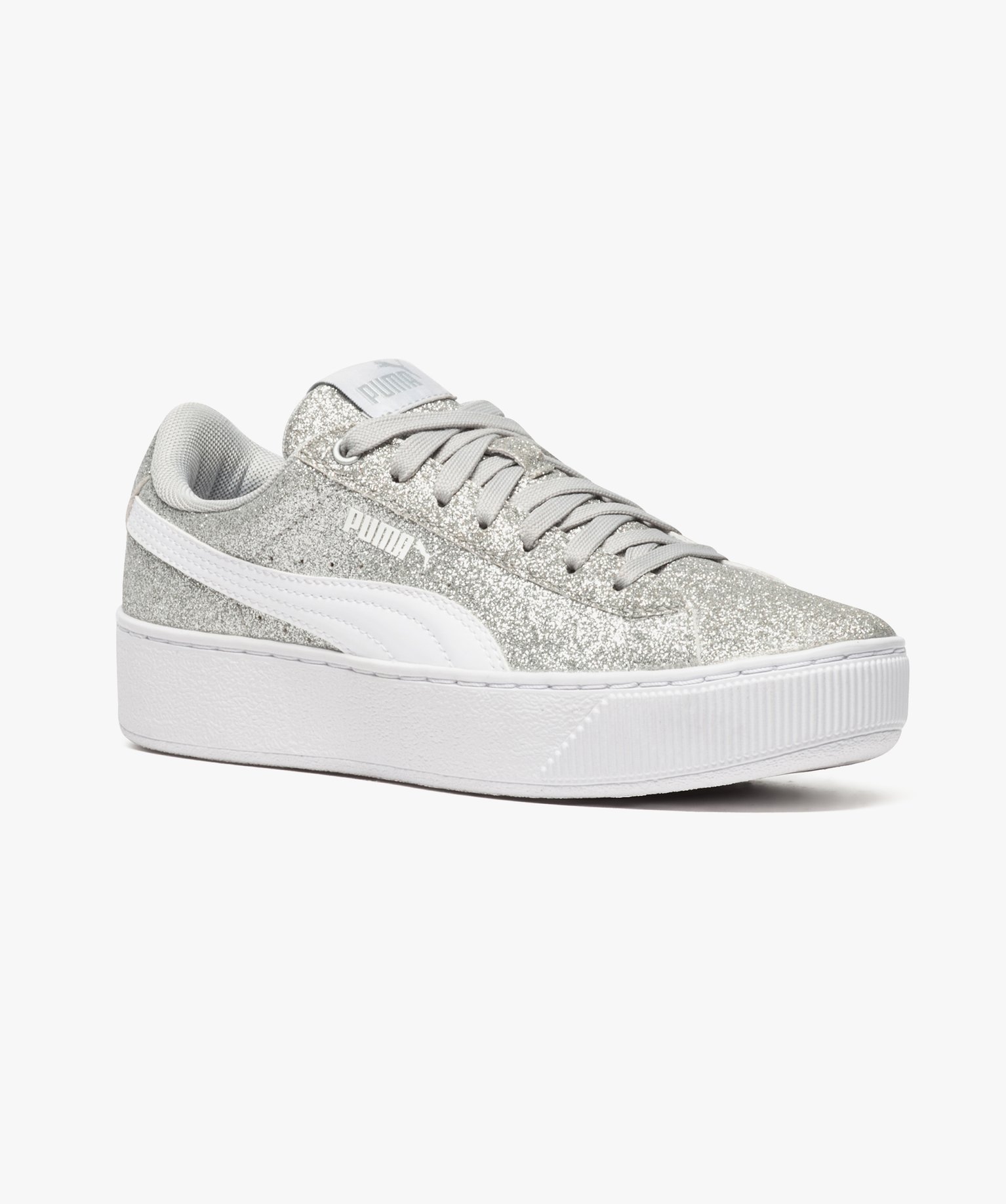 Baskets pailletées pour femme avec semelle plateforme - Puma | GEMO