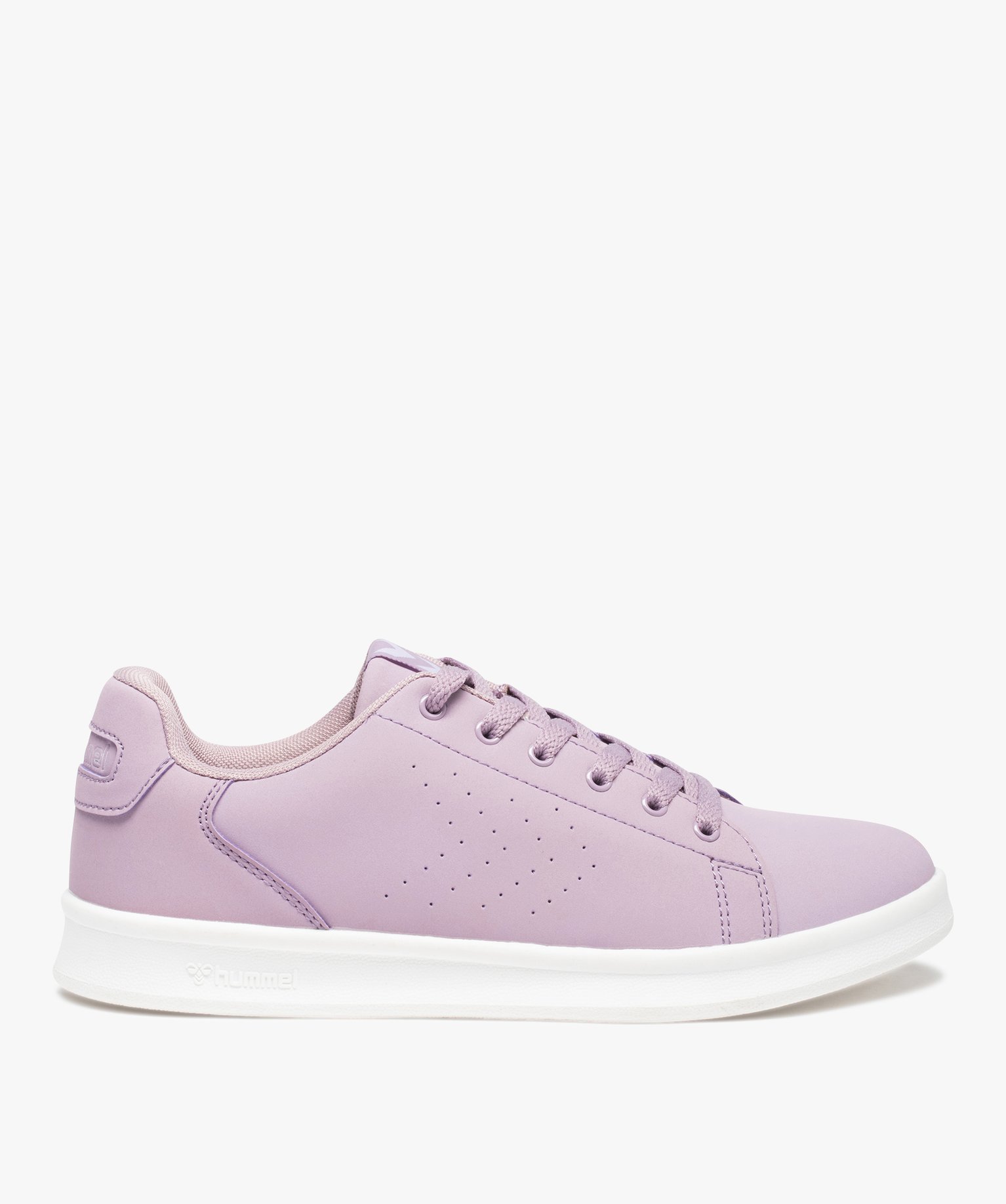 Tennis femme unies à lacets – Hummel Busan - 36 - violet standard - HUMMEL