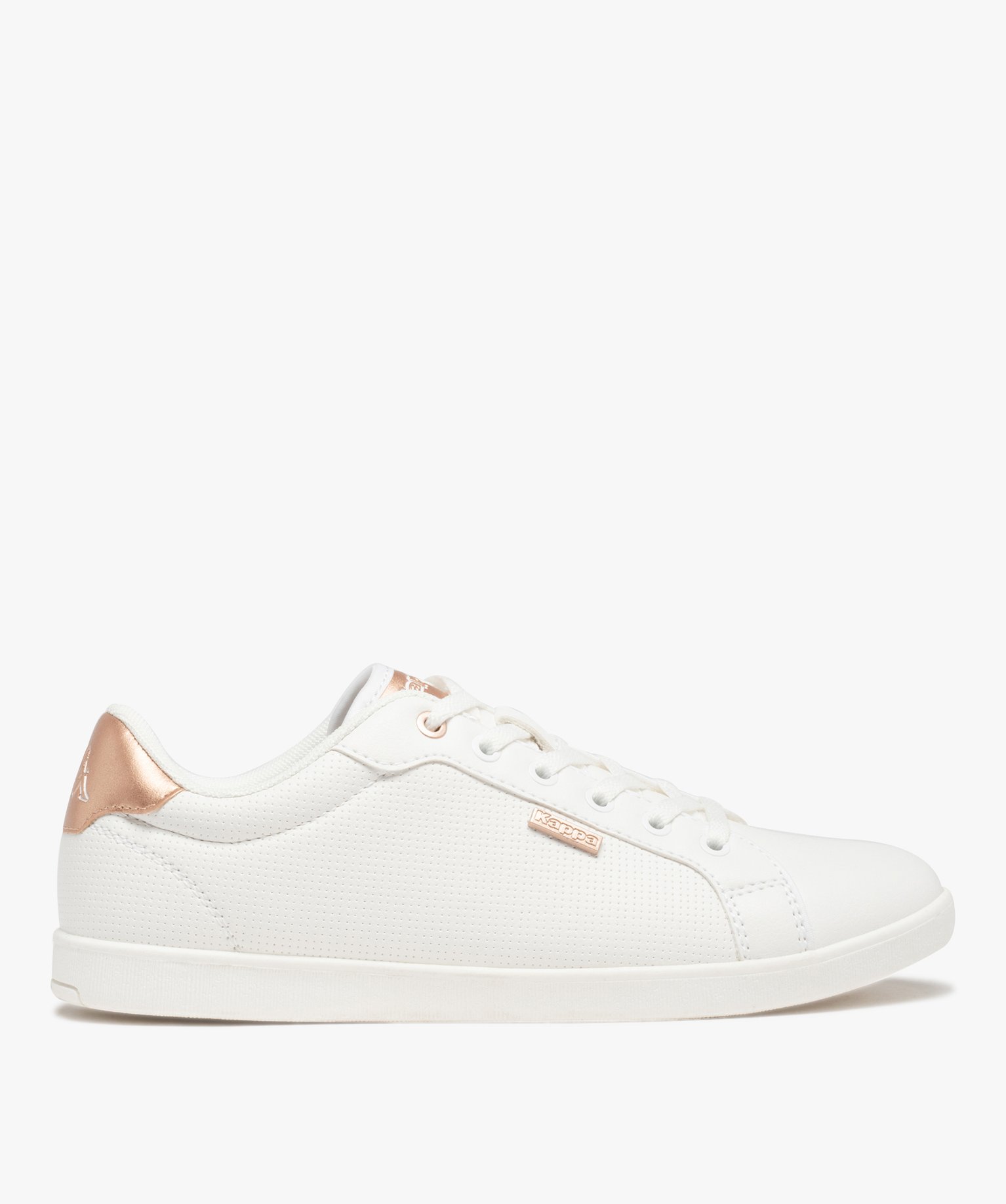 Baskets femme unies avec microperforations Kappa Lena