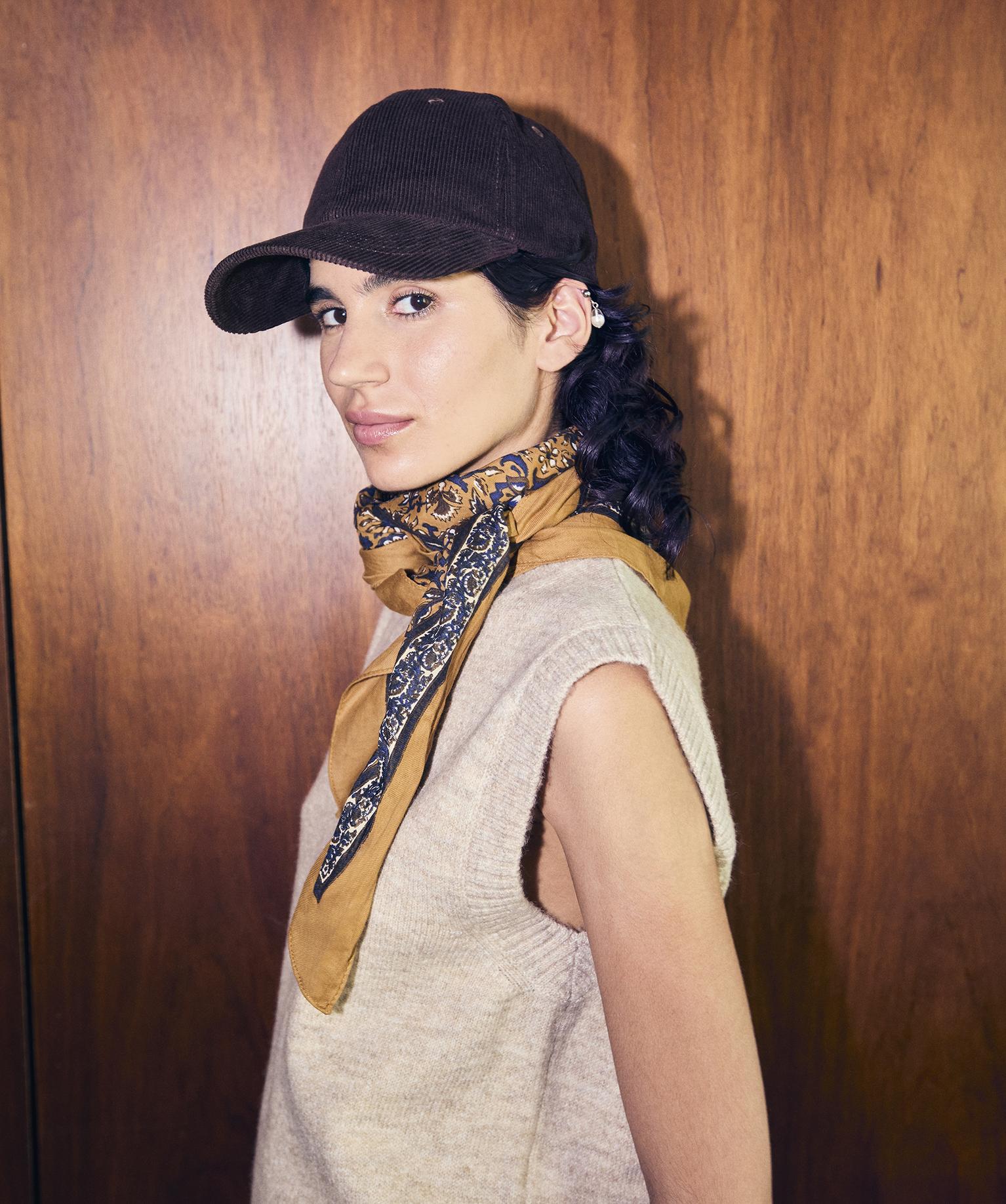 Casquette en velours côtelé femme - GEMO Casquette en velours côtelé femme - GEMO
