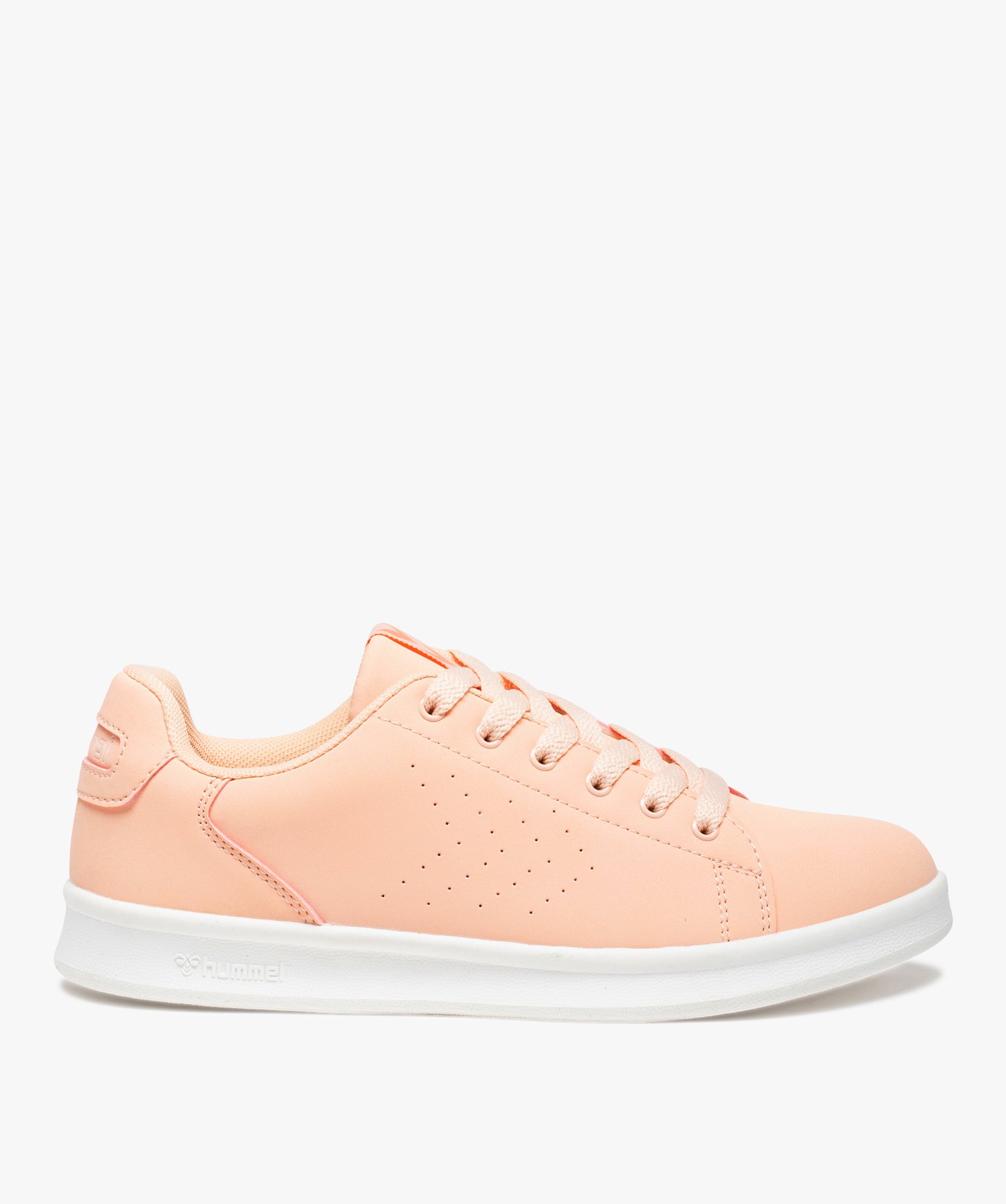 Tennis femme unies à lacets – Hummel Busan - 37 - orange standard - HUMMEL