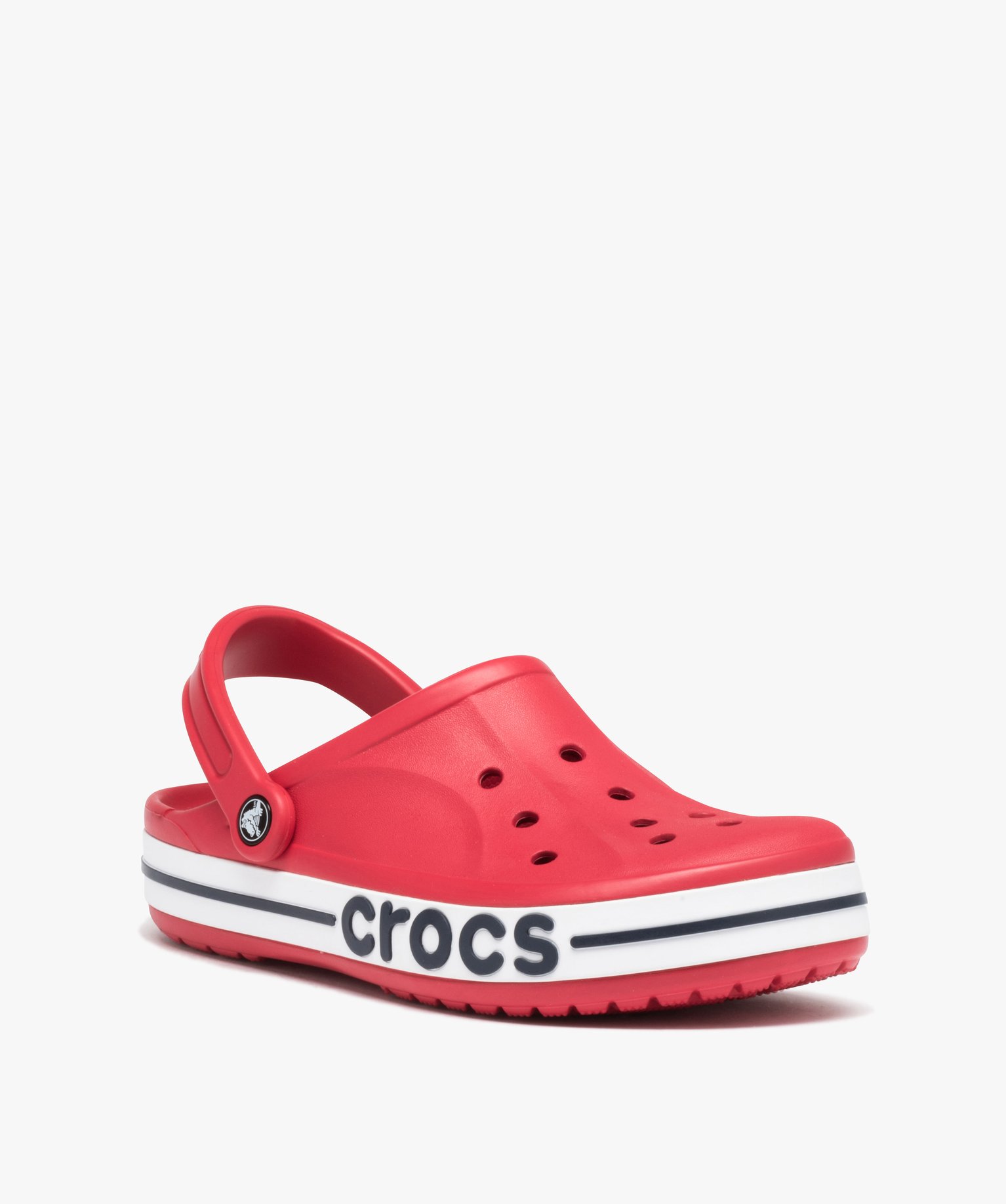 Sabots souples homme dessus perforé à semelle épaisse - Crocs - 46/47 - rouge standard - CROCS