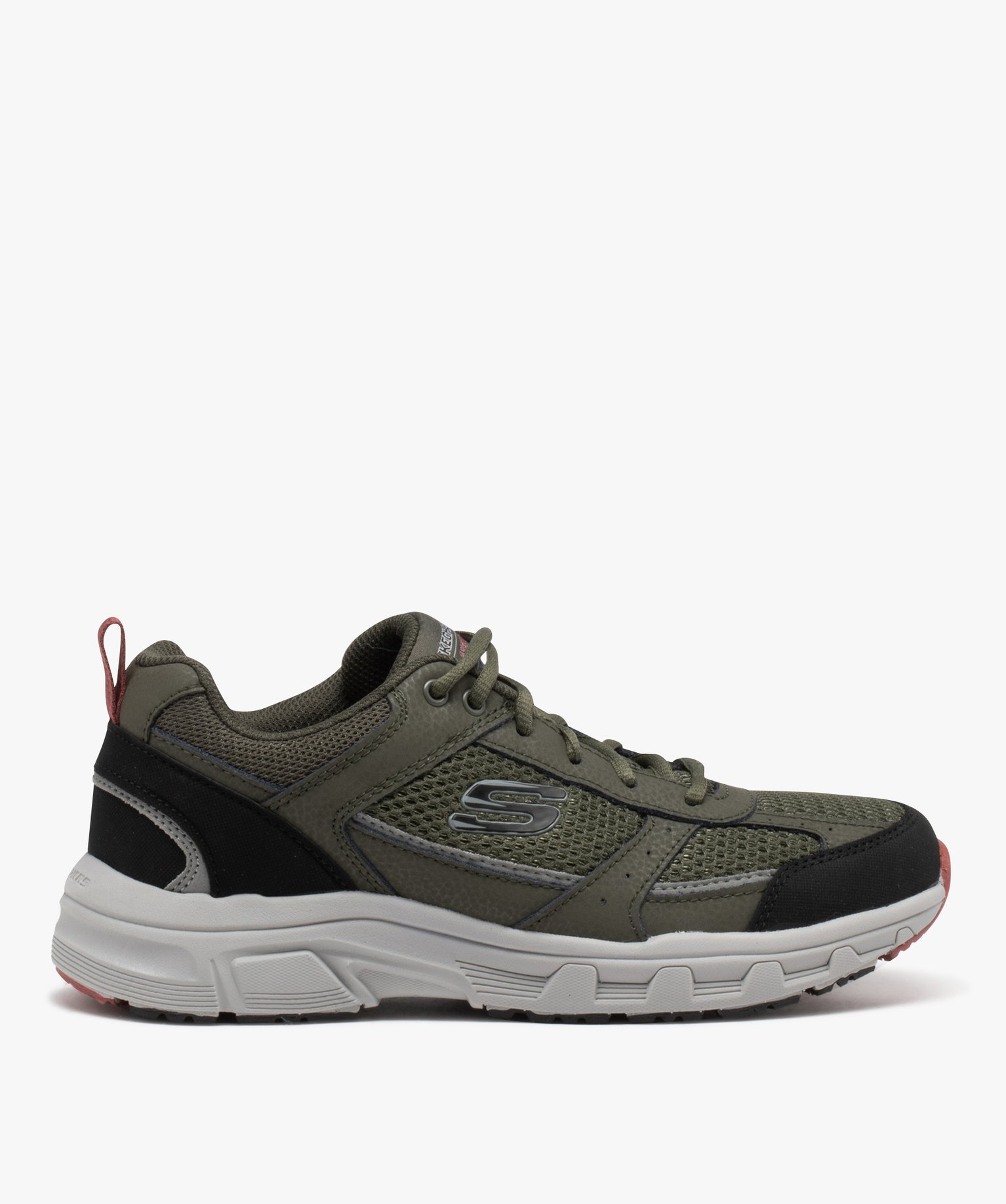 Baskets homme outdoor en mesh et à lacets - Skechers - 45 - vert - SKECHERS
