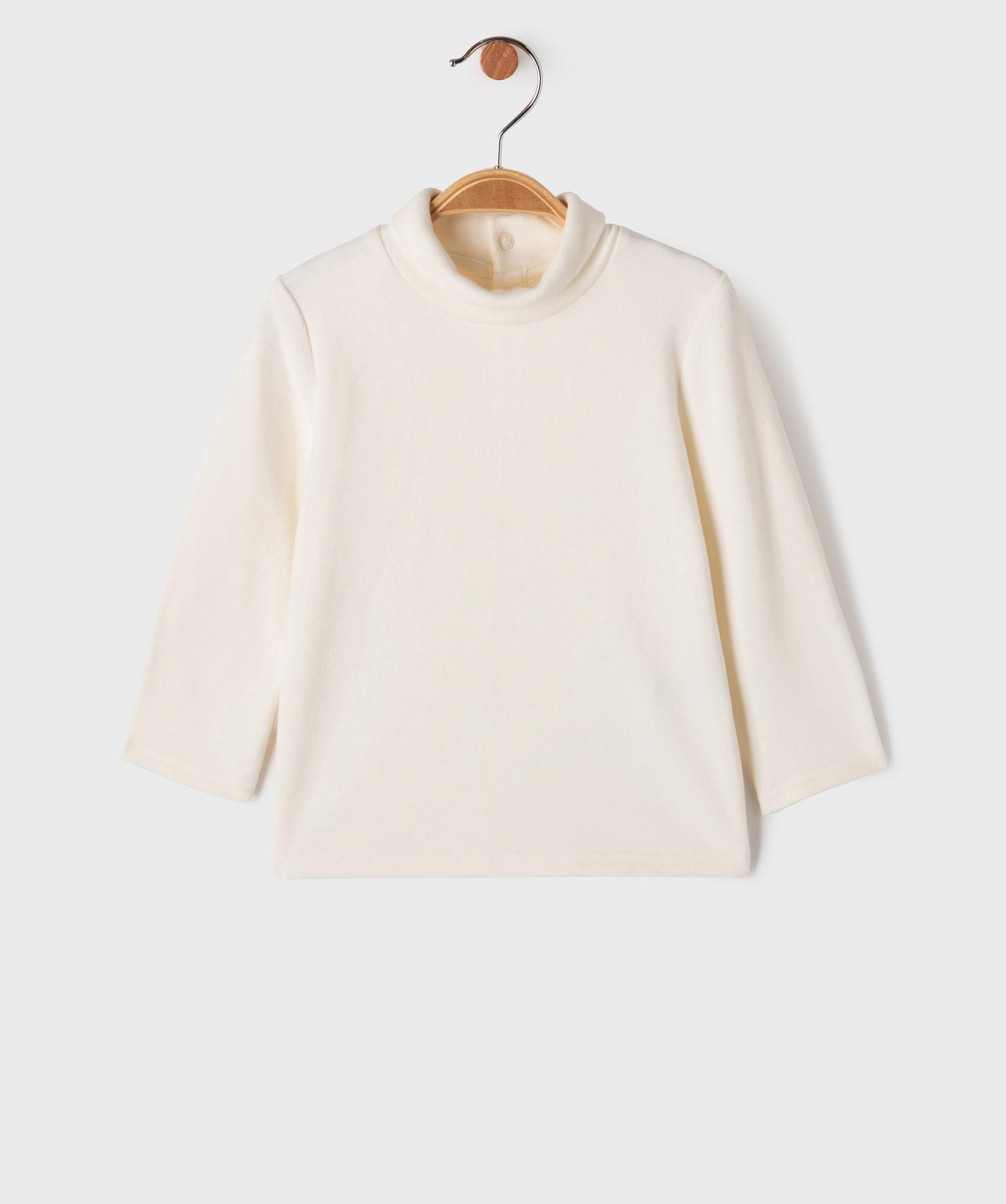 Tee-shirt manches longues à col roulé en matière chaude bébé garçon - GEMO Tee-shirt manches longues à col roulé en matière chaude bébé garçon - GEMO