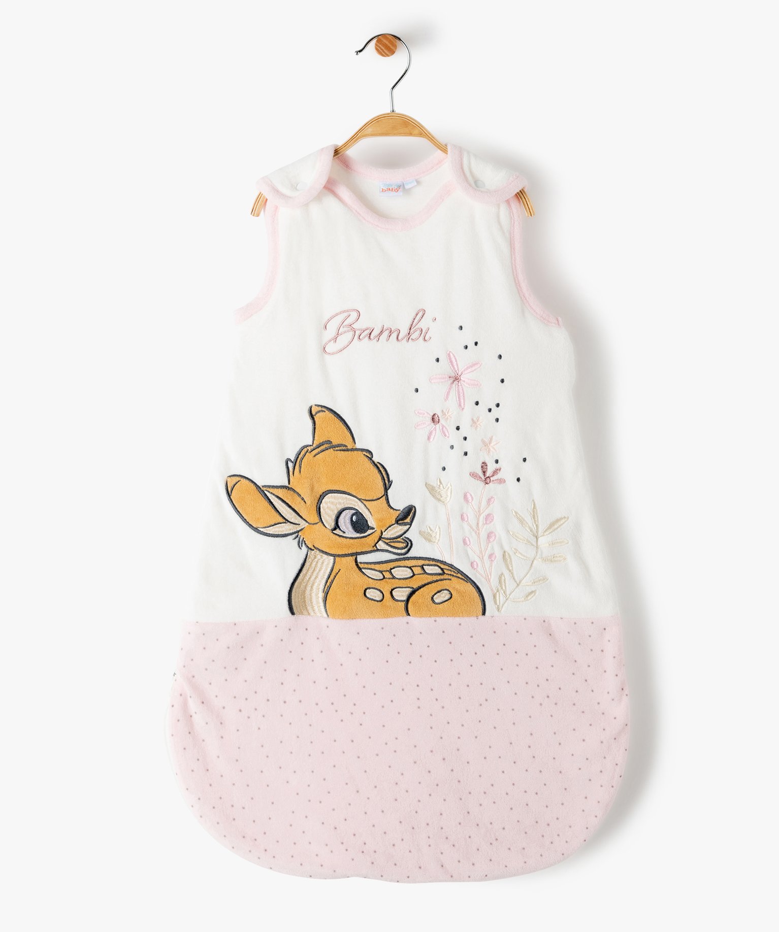 Gigoteuse En Velours Imprime Bambi Disney Gemo