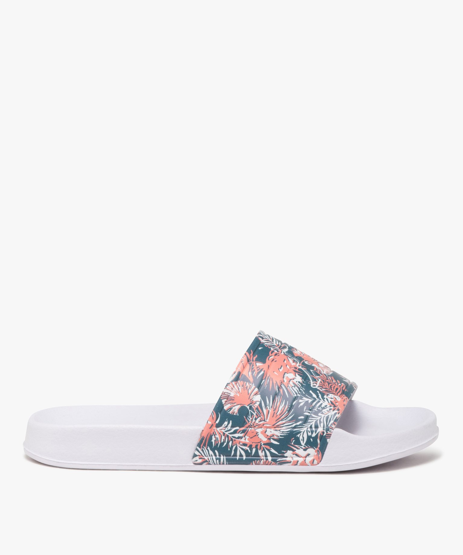Mules femme à bandeau imprimé tropical - Kappa - 36 - imprime - KAPPA