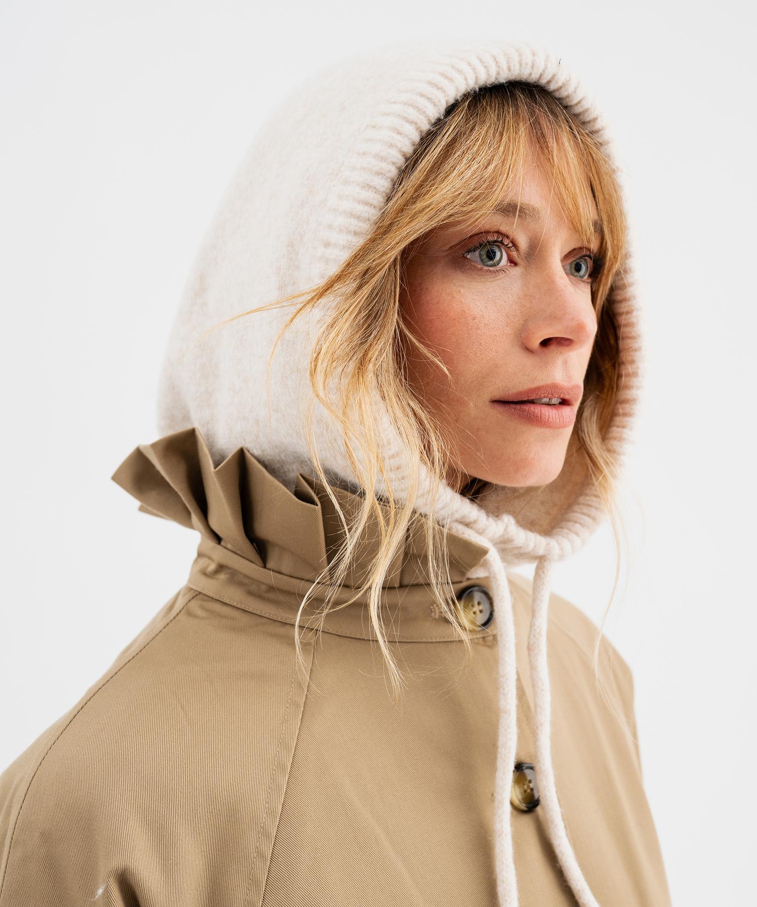 Cagoule en maille femme - GEMO