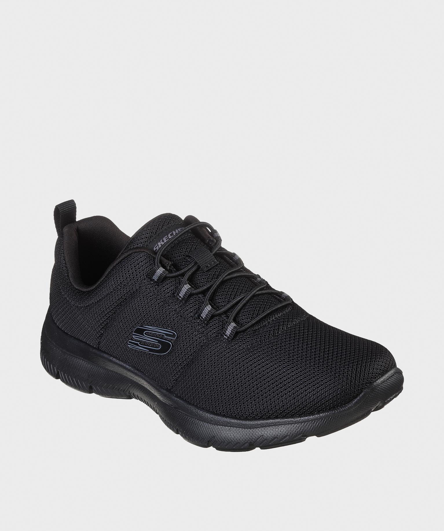 Baskets basses en mesh légères femme - Skechers - 38 - noir standard - SKECHERS