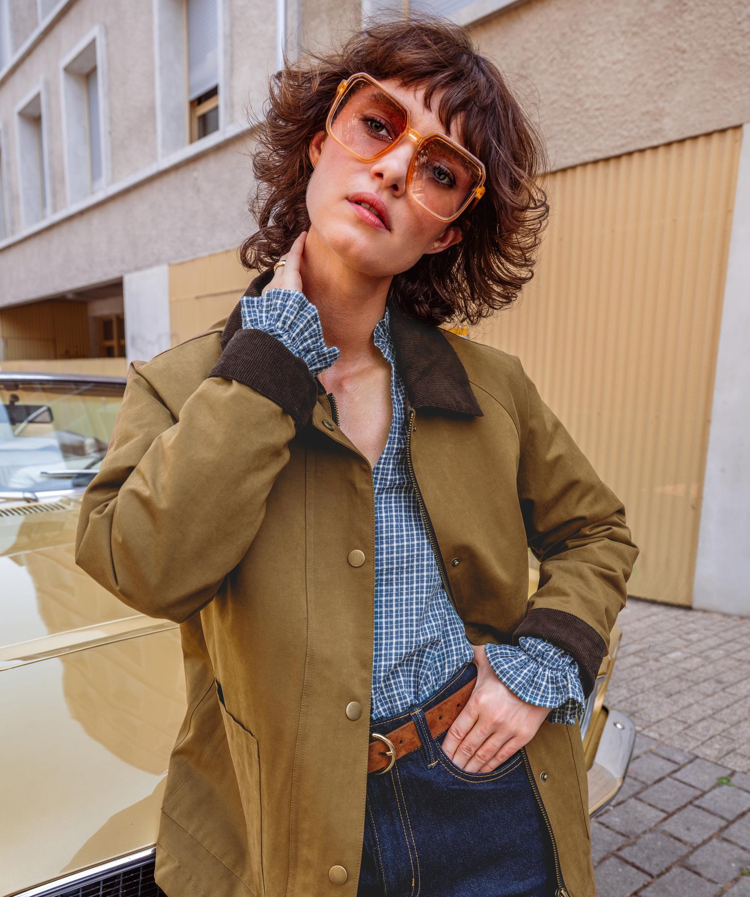 Veste col velours femme - GEMO Veste col velours femme - GEMO