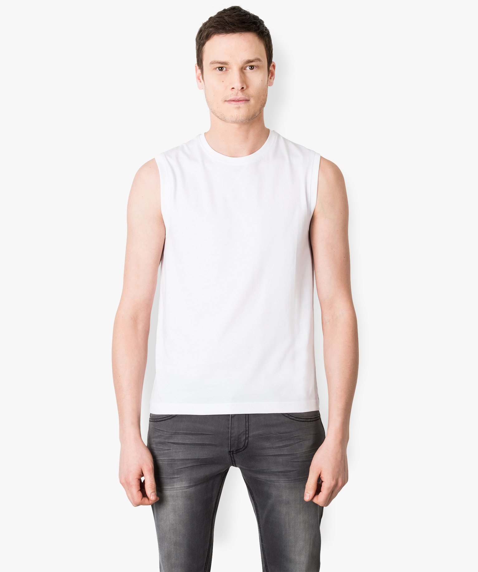 Débardeur Sport Just Cool - Homme Jaune électrique - Coupe Améliorée - Respirant Jaune électrique - Prêt-à-Porter