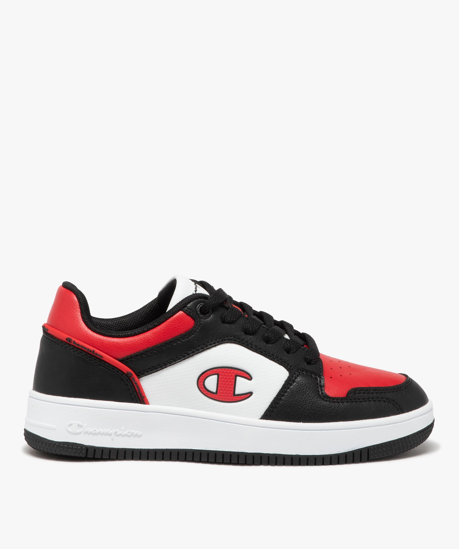 Baskets basses à lacets lifestyle garçon - Champion Rebound - 39 - blanc - CHAMPION USA
