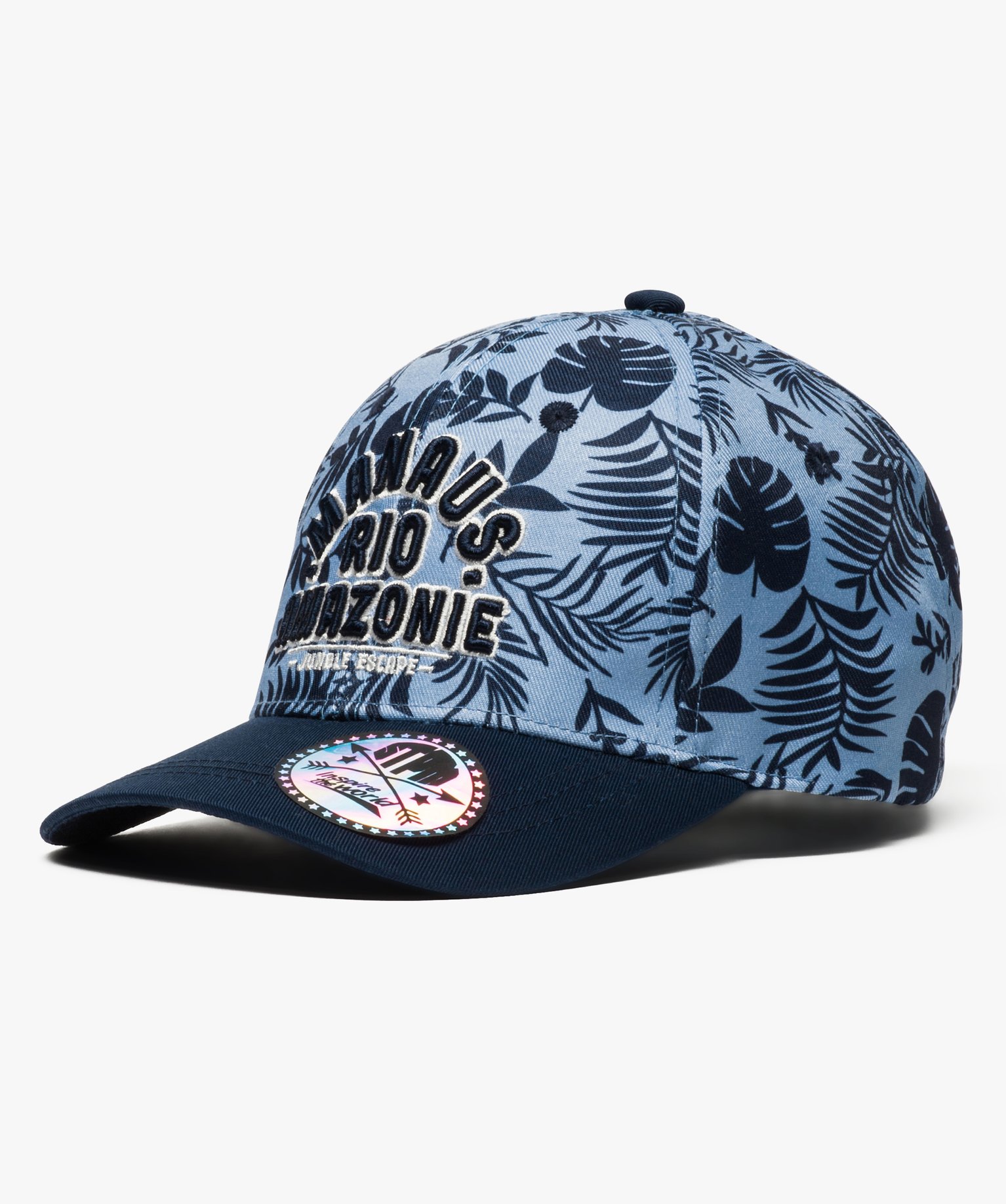 Casquette base-ball motif jungle