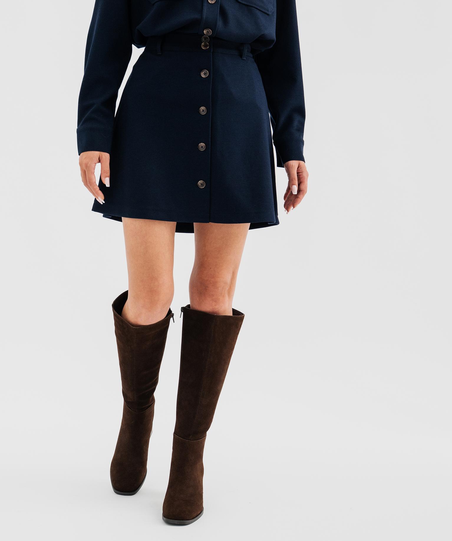 Jupe courte boutonnée femme - LuluCastagnette - LULUCASTAGNETTE Jupe courte boutonnée femme - LuluCastagnette - LULUCASTAGNETTE
