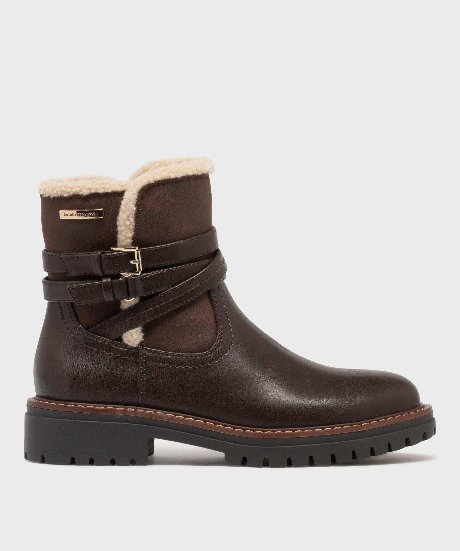 Boots bi-matières avec tige fantaisie femme - LuluCastagnette - LULUCASTAGNETTE Boots bi-matières avec tige fantaisie femme - LuluCastagnette - LULUCASTAGNETTE