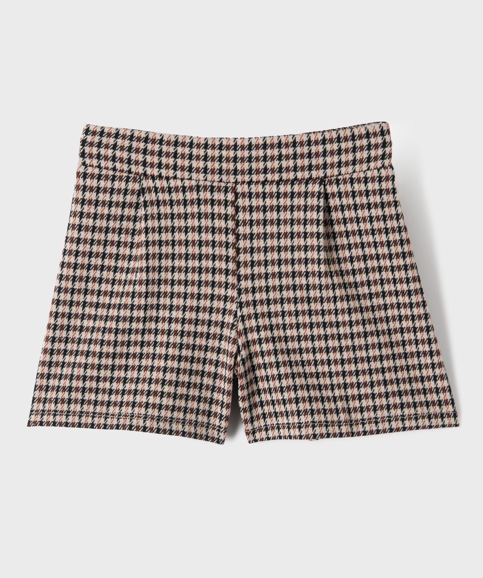 Short en maille fille - 12A/XXS - gris chine - GEMO