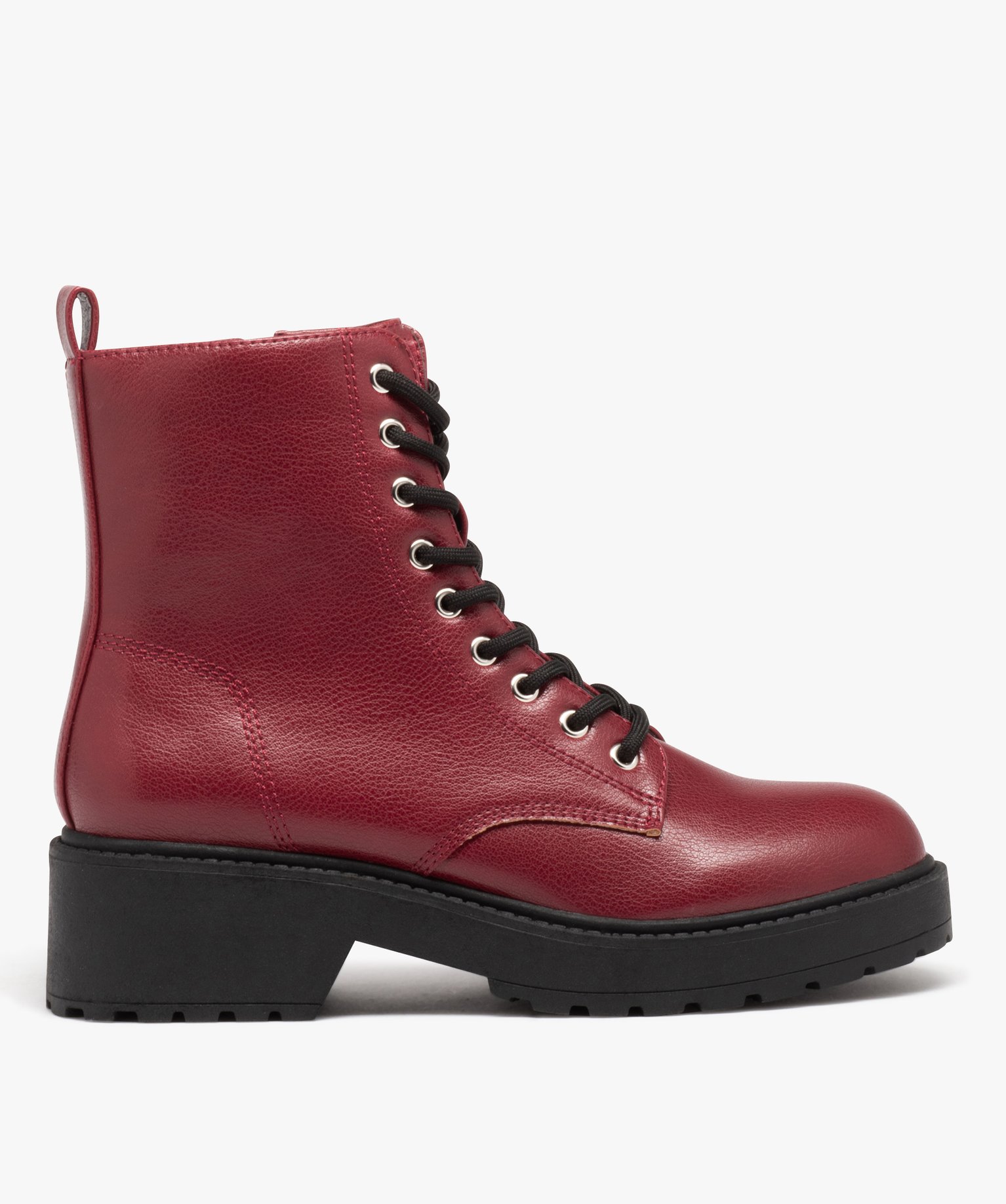boots semelle gomme femme