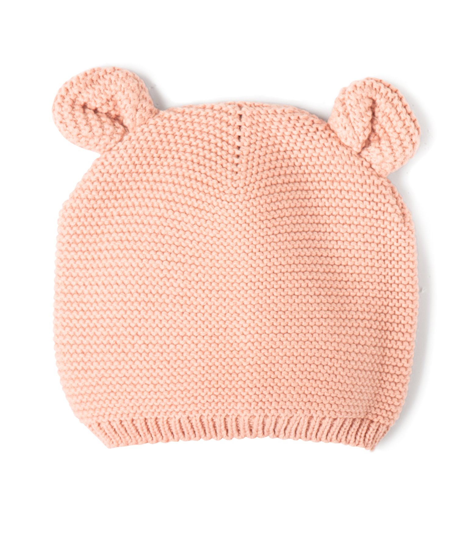 Bonnet de naissance en tricot avec oreilles en relief - GEMO