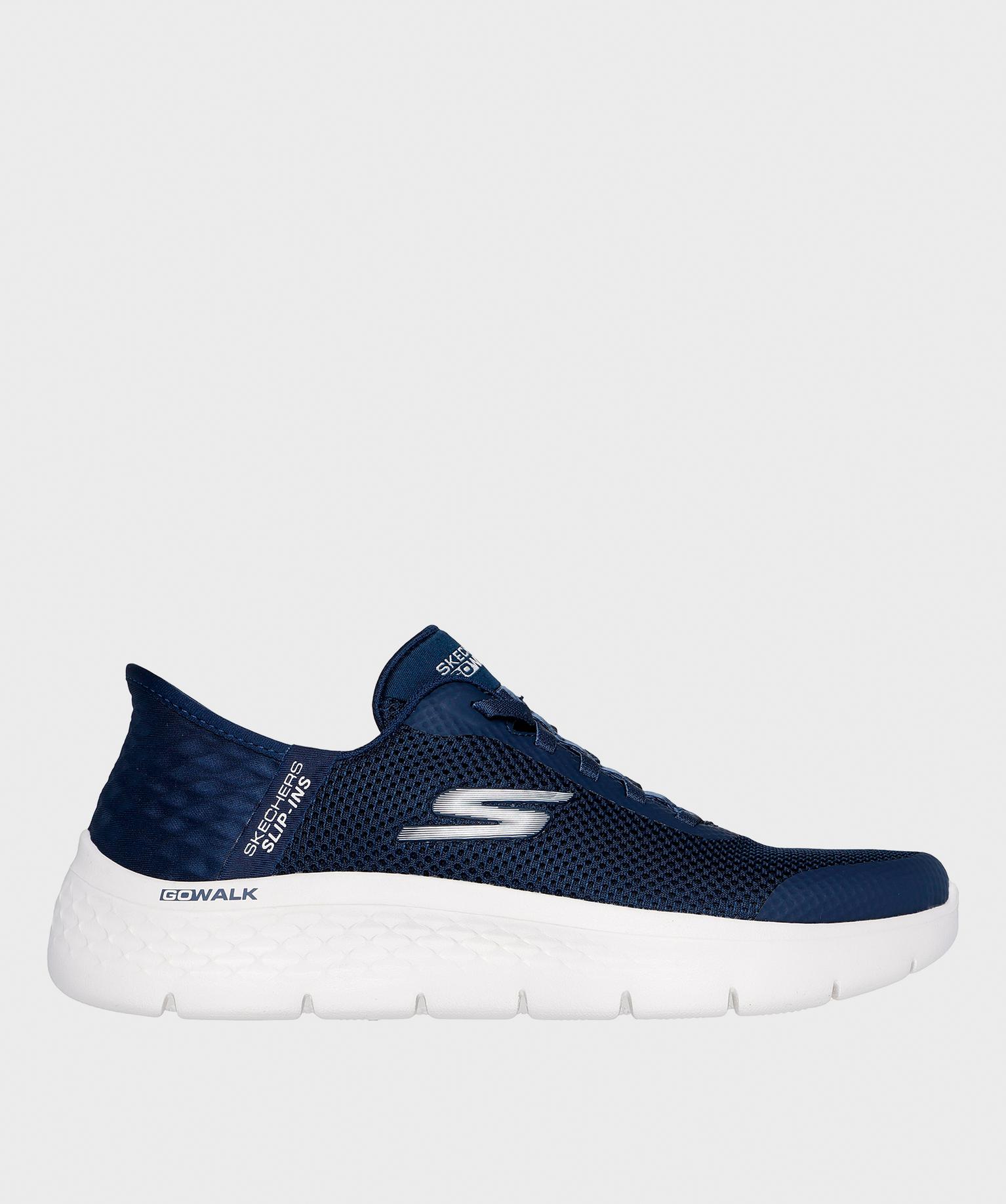 Baskets en mesh Slip-ins Go Walk Flex Grand Entry femme - Skechers - 38 - bleu fonce - SKECHERS