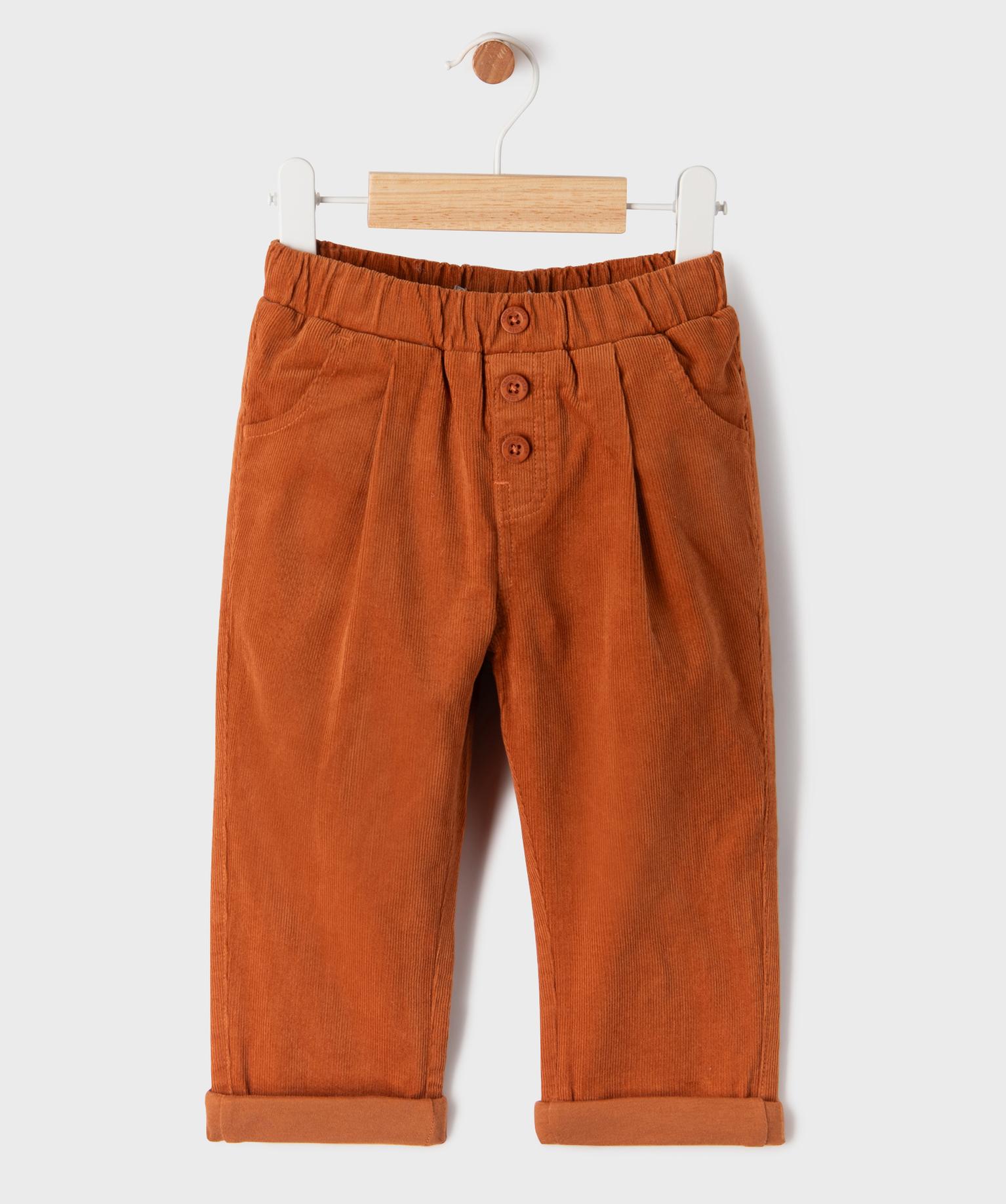 Pantalon en velours côtelé avec taille ajustable bébé garçon - LuluCastagnette - LULUCASTAGNETTE Pantalon en velours côtelé avec taille ajustable bébé garçon - LuluCastagnette - LULUCASTAGNETTE
