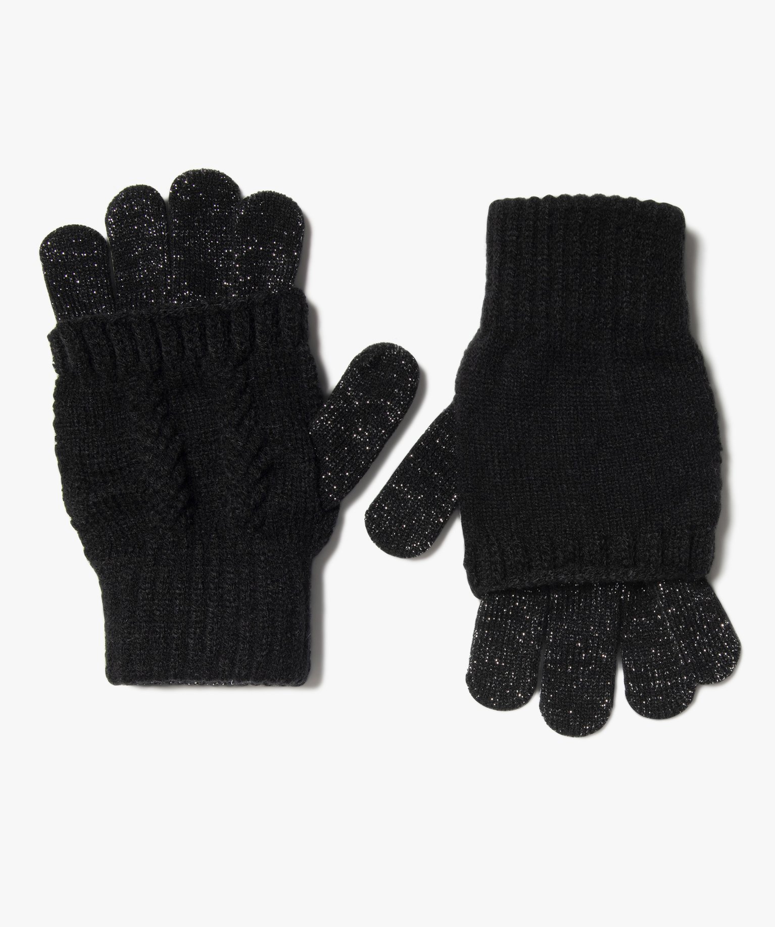 Gants 2-en-1 avec mitaines fille - GEMO