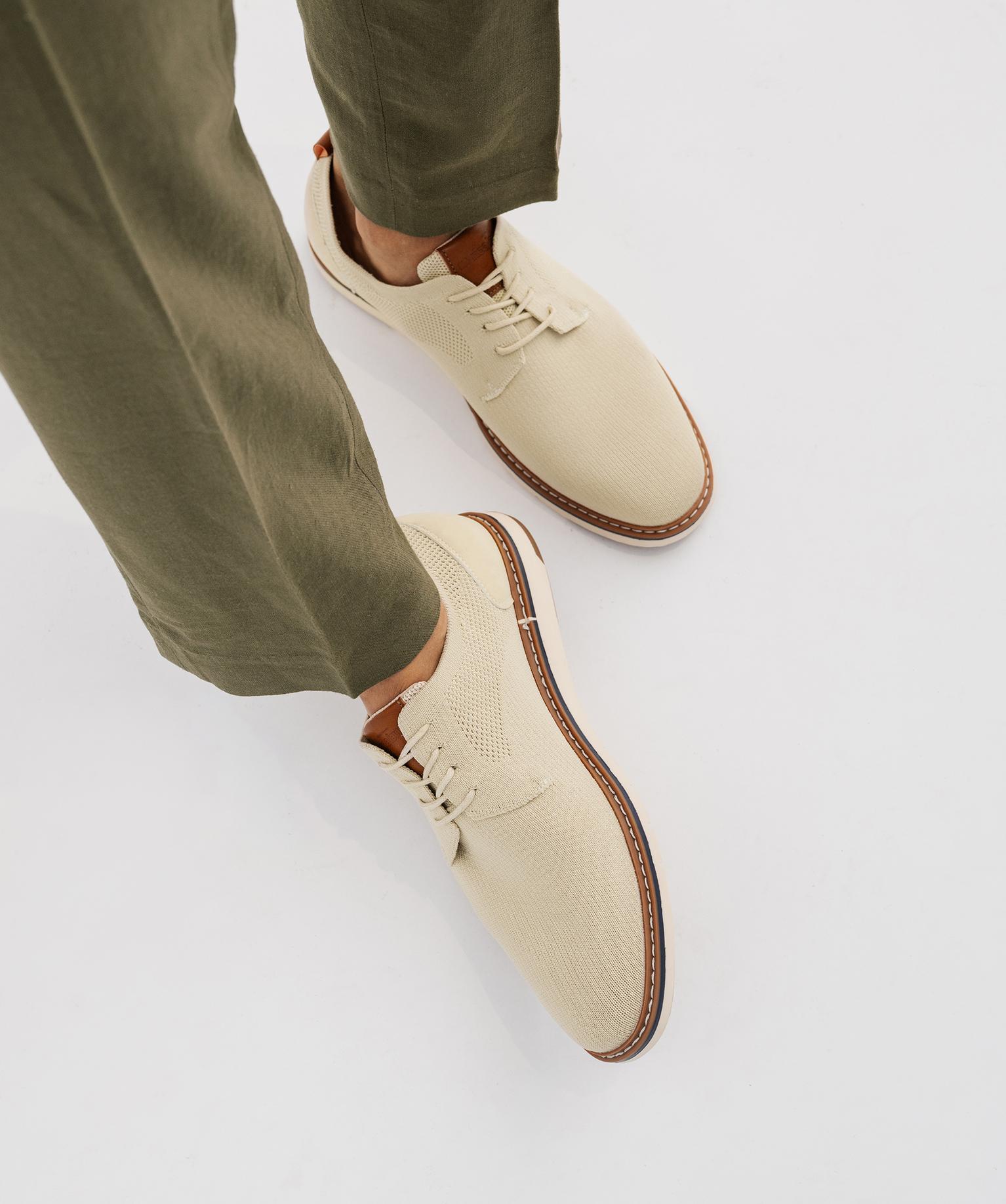 Derbies en toile homme - Rica Lewis - 43 - beige standard - RICA LEWIS