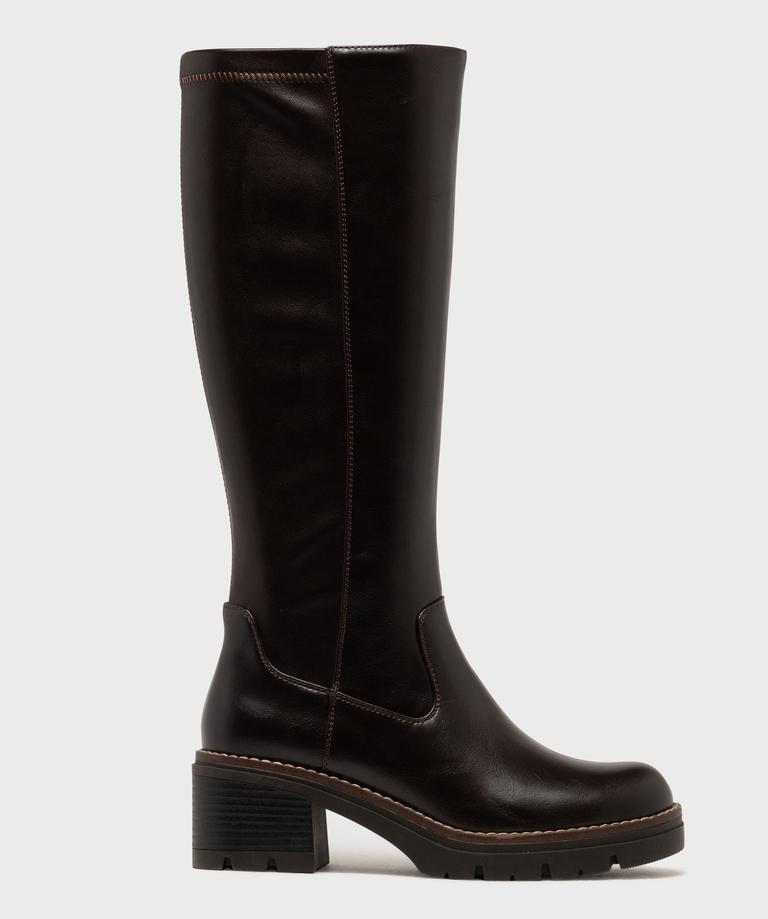 Bottes à talon et semelle crantée femme - 5 Miles - 5 MILES