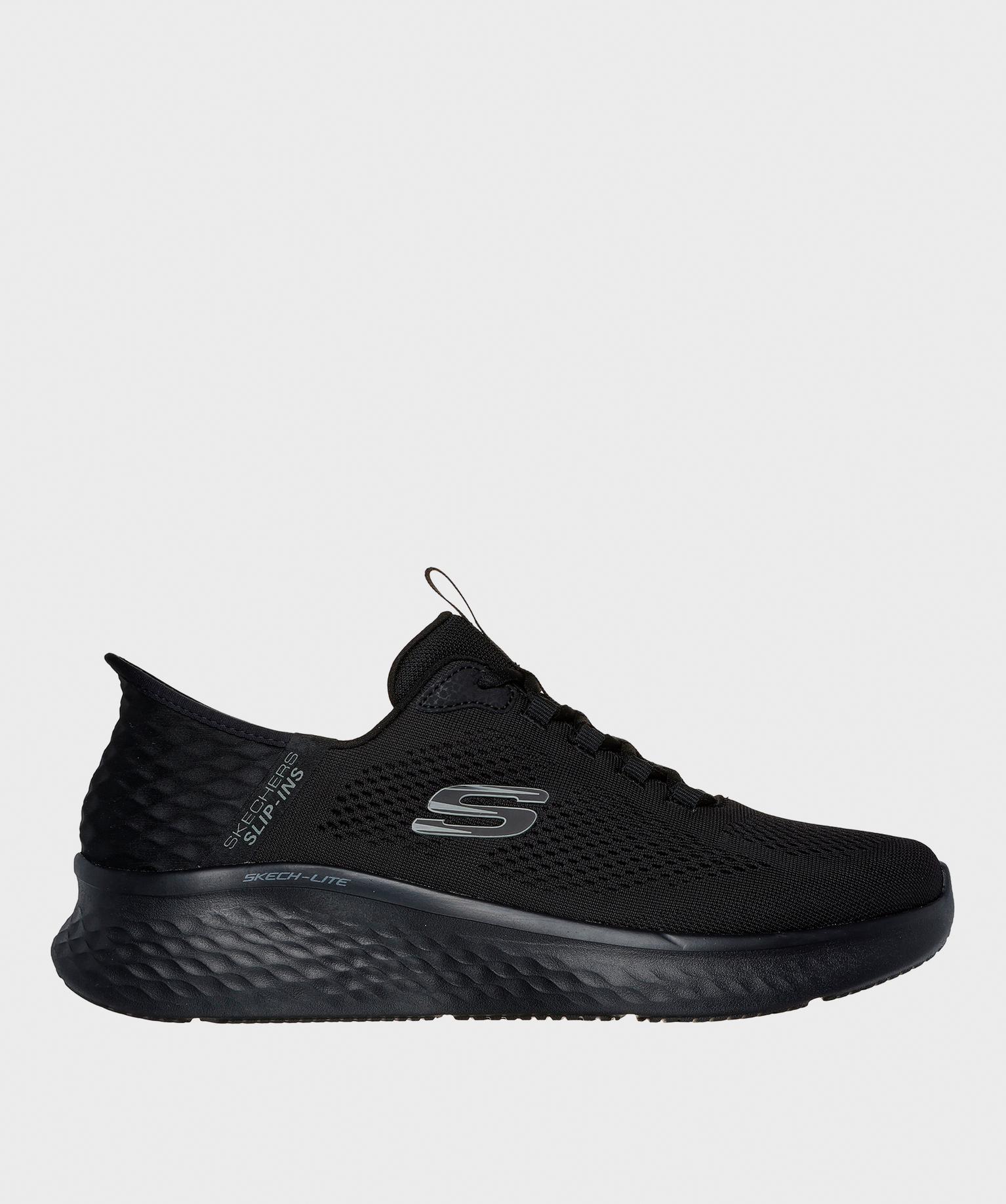 Baskets basses slip-ins Skech-Lite Pro Primebase en mesh homme - Skechers - 40 - noir standard - SKECHERS